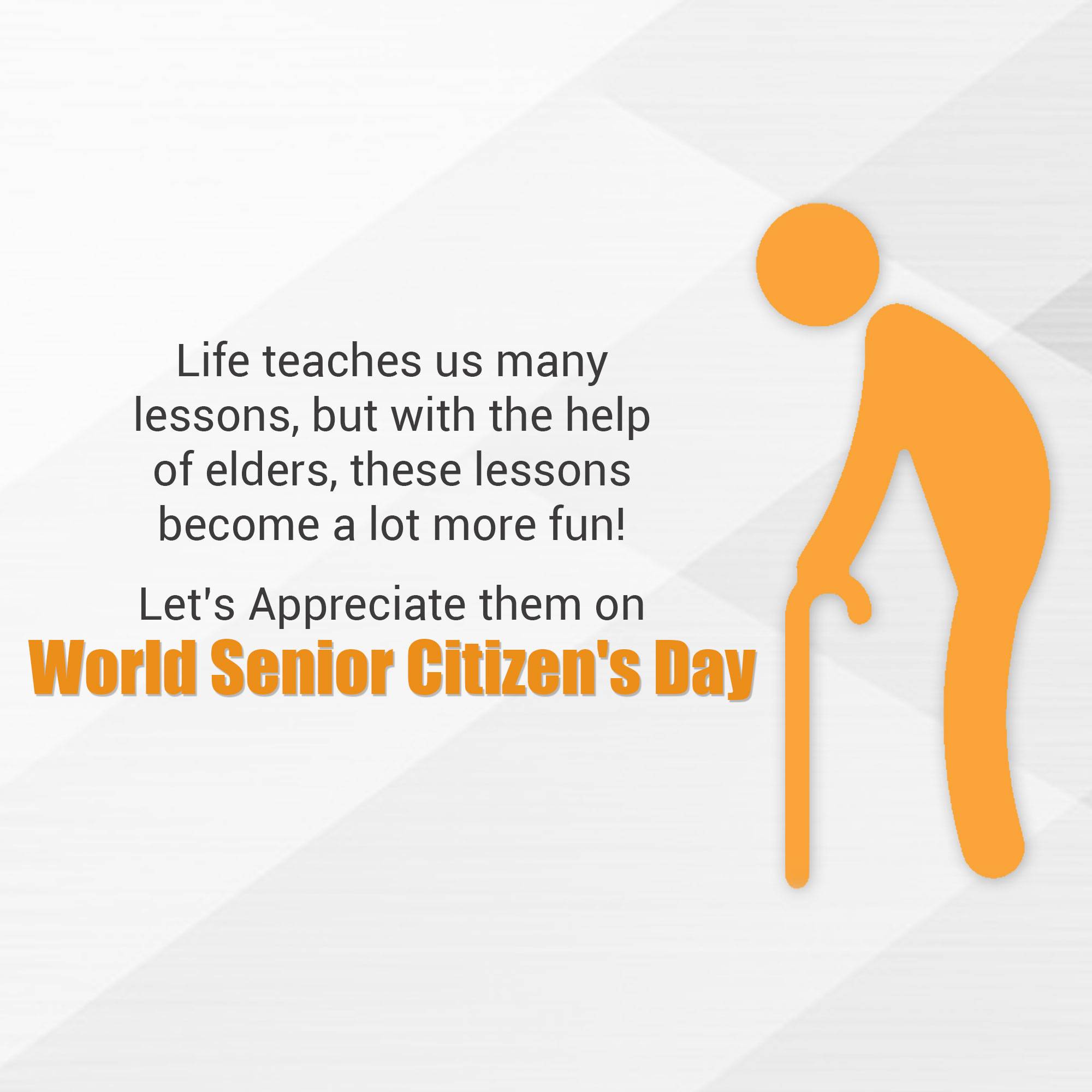 World Senior Citizen’s Day