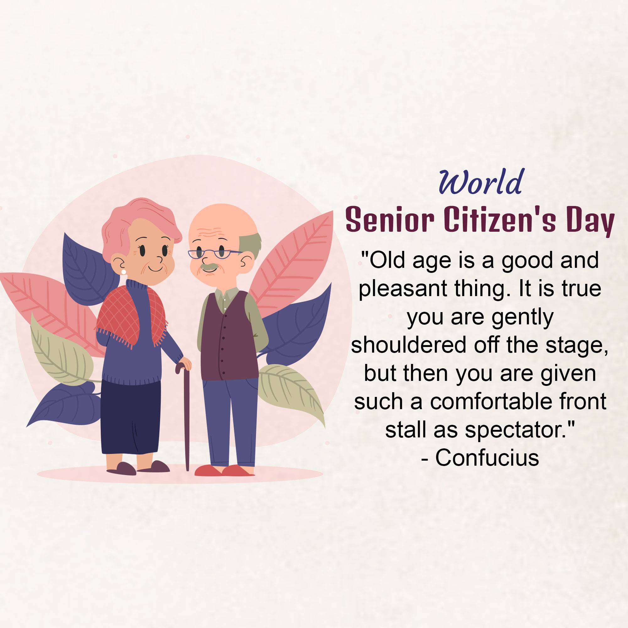 World Senior Citizen’s Day