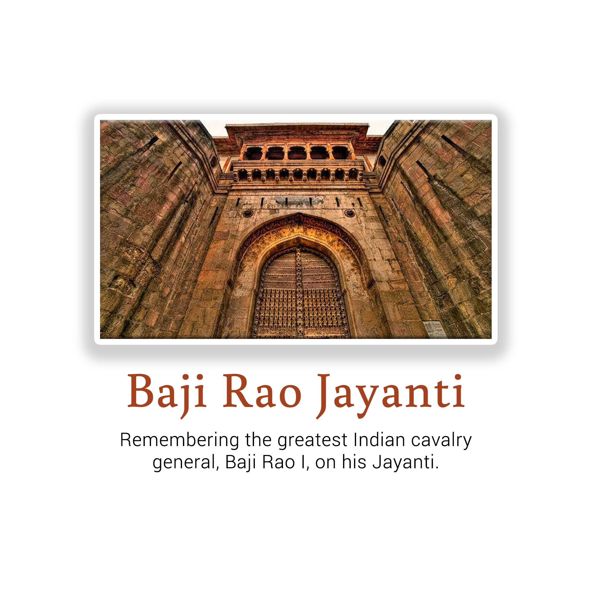 Baji Rao I Jayanti