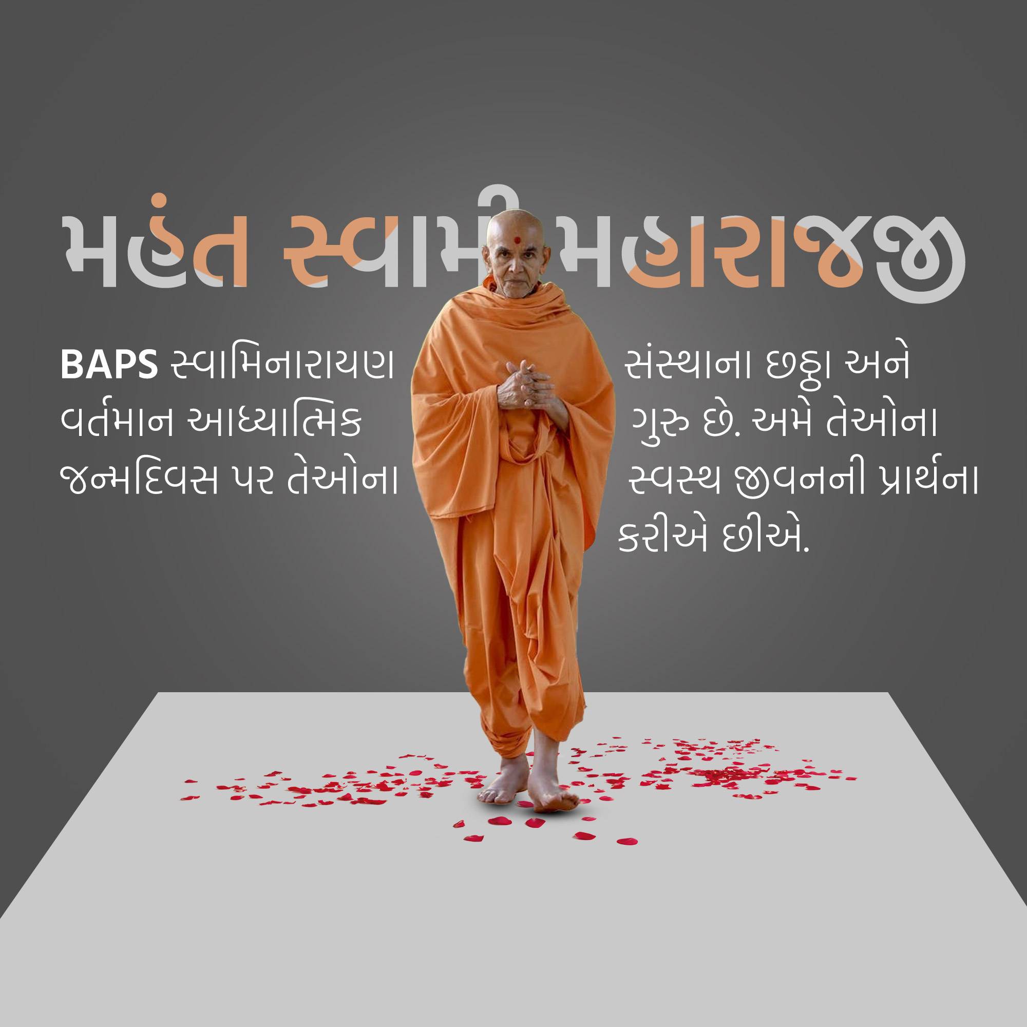 Mahant Swami Maharaj Birthday