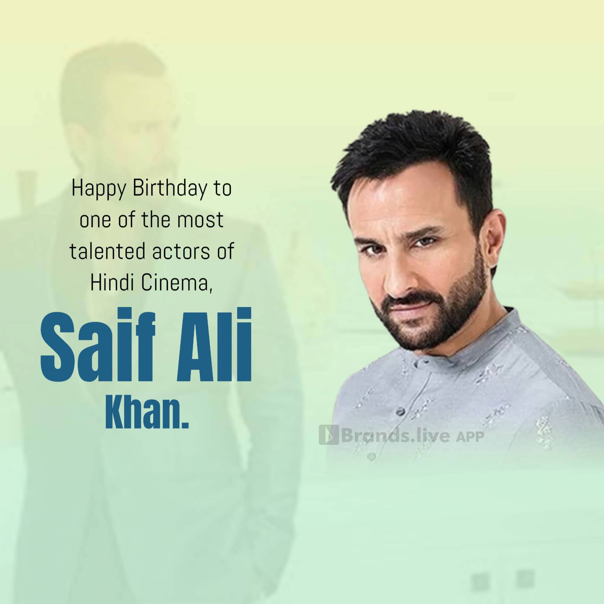 Saif Ali Khan Birthday
