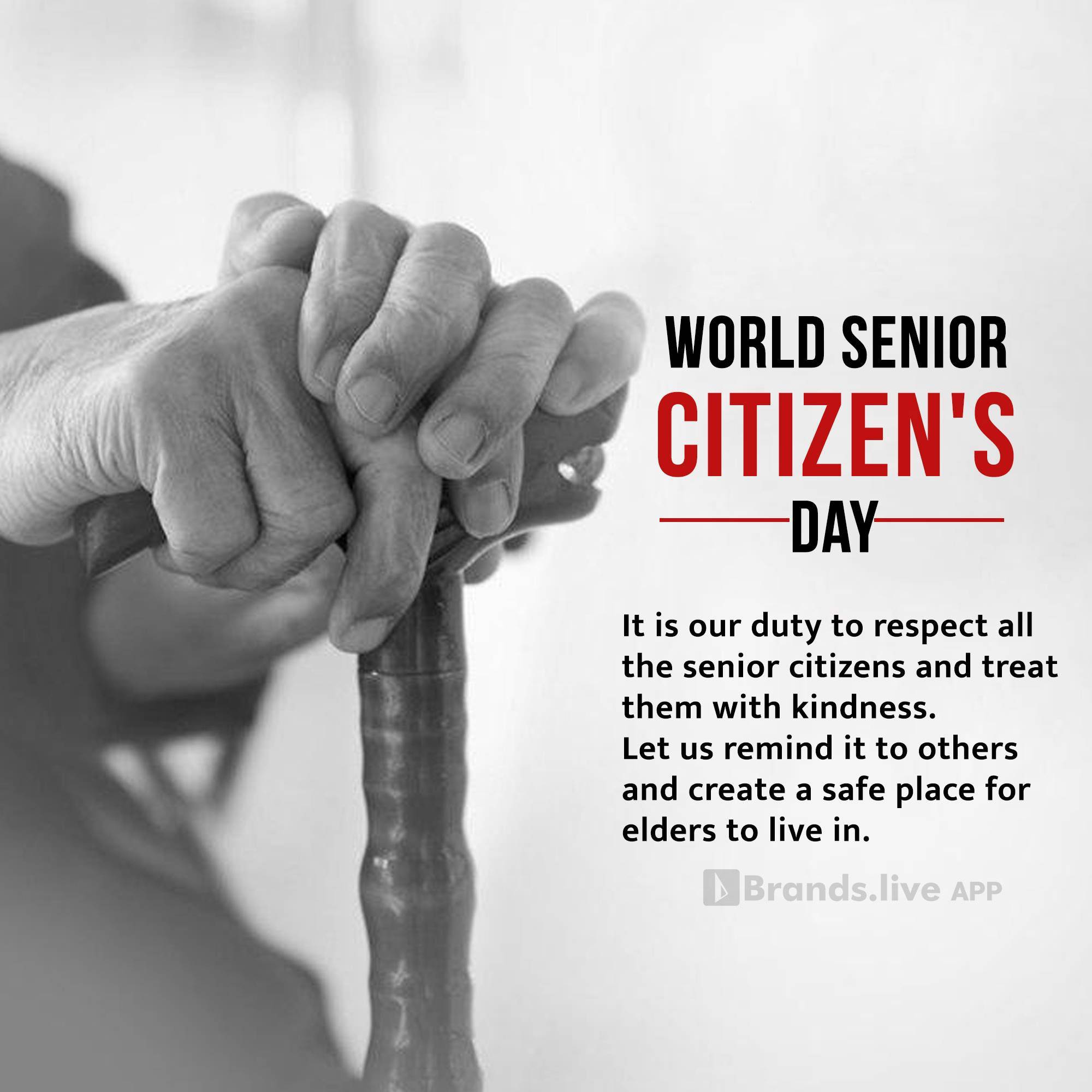 World Senior Citizen’s Day