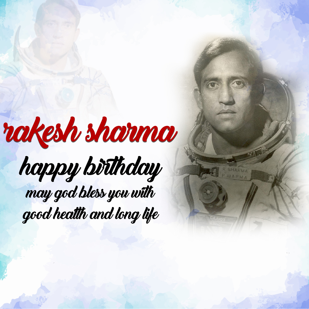 Rakesh Sharma Birthday