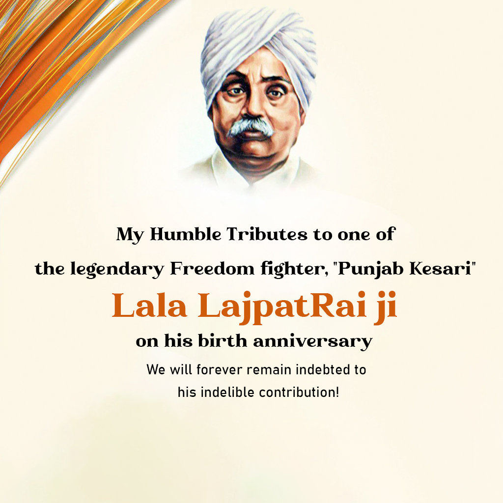 Lala Lajpatray Jayanti