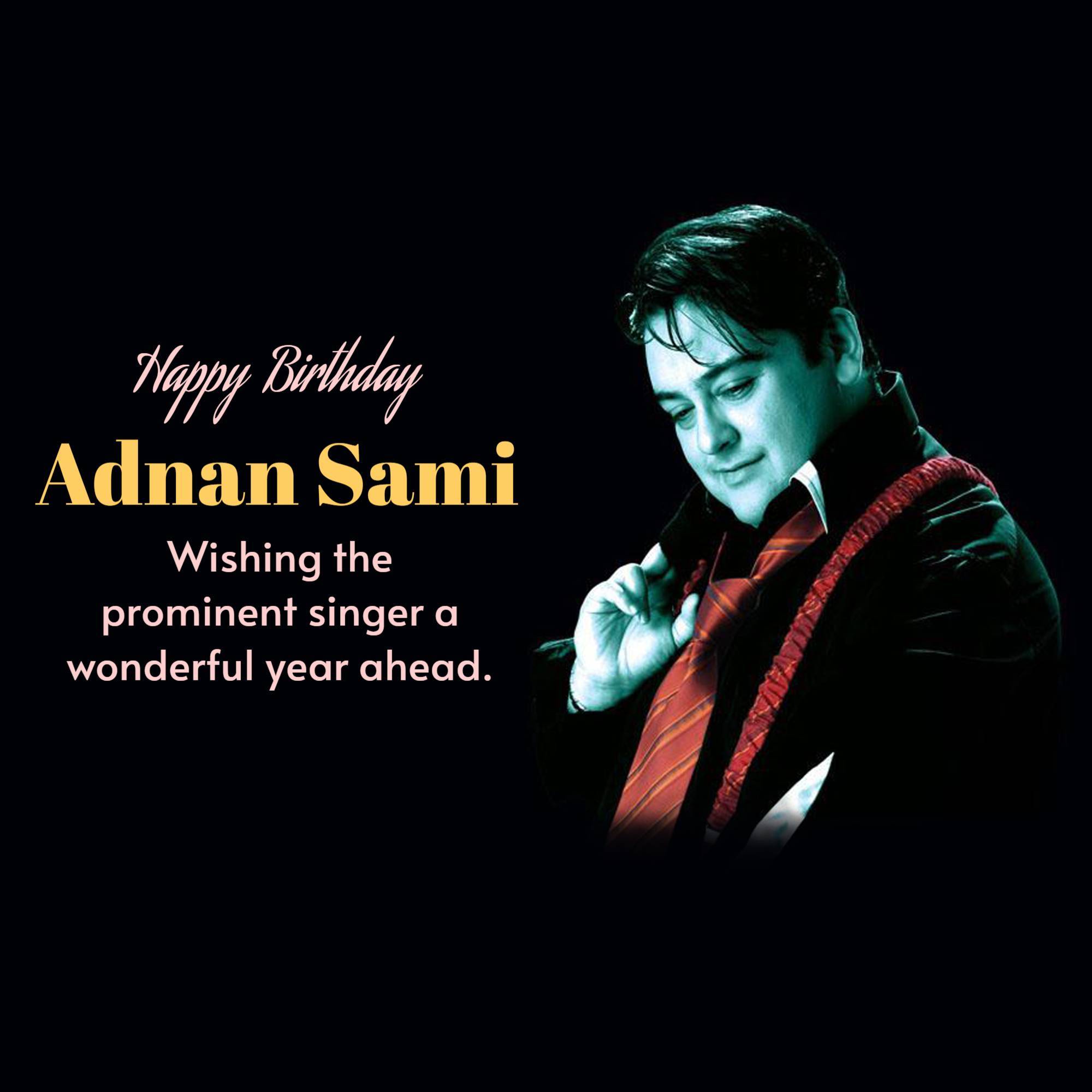 Adnan Sami Birthday