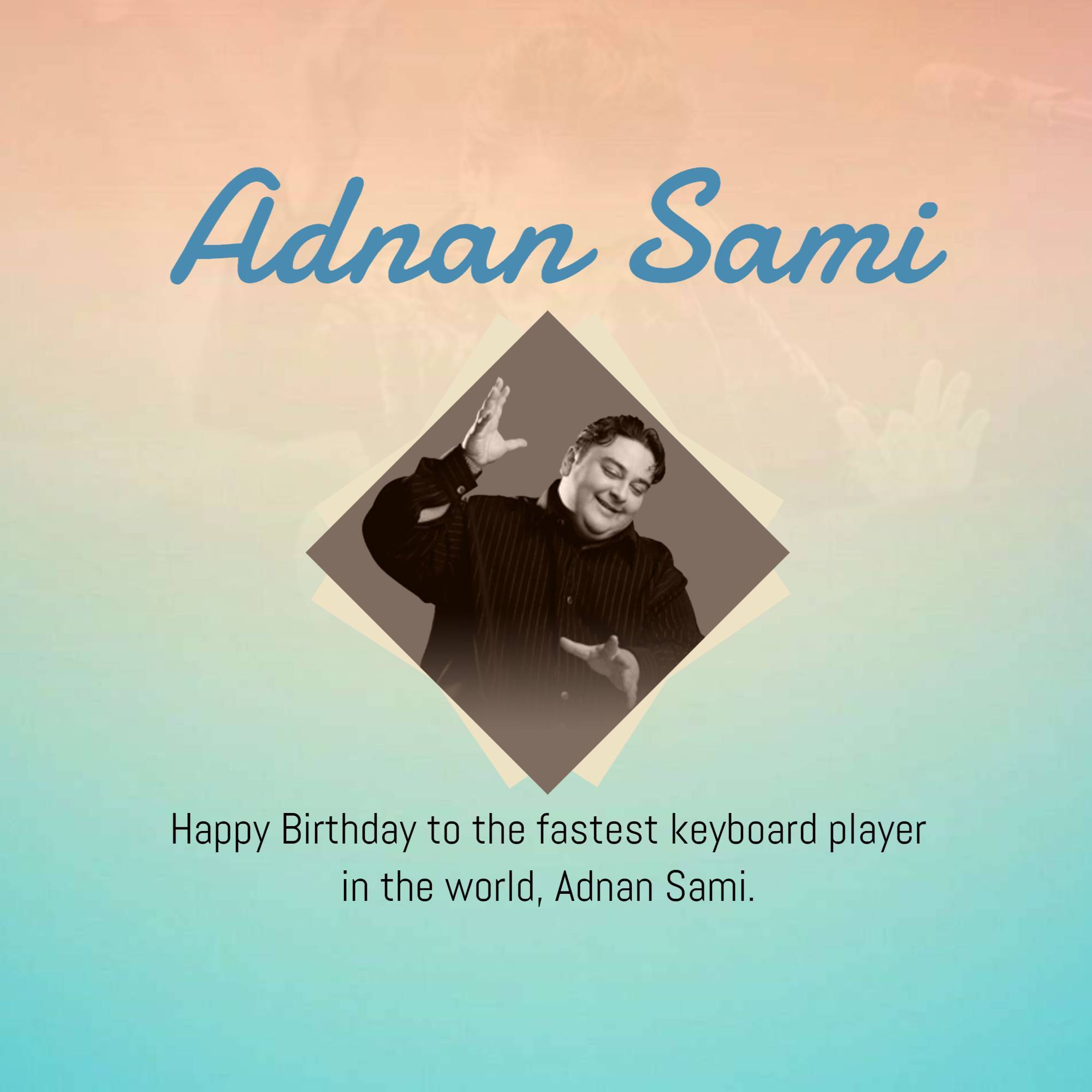 Adnan Sami Birthday