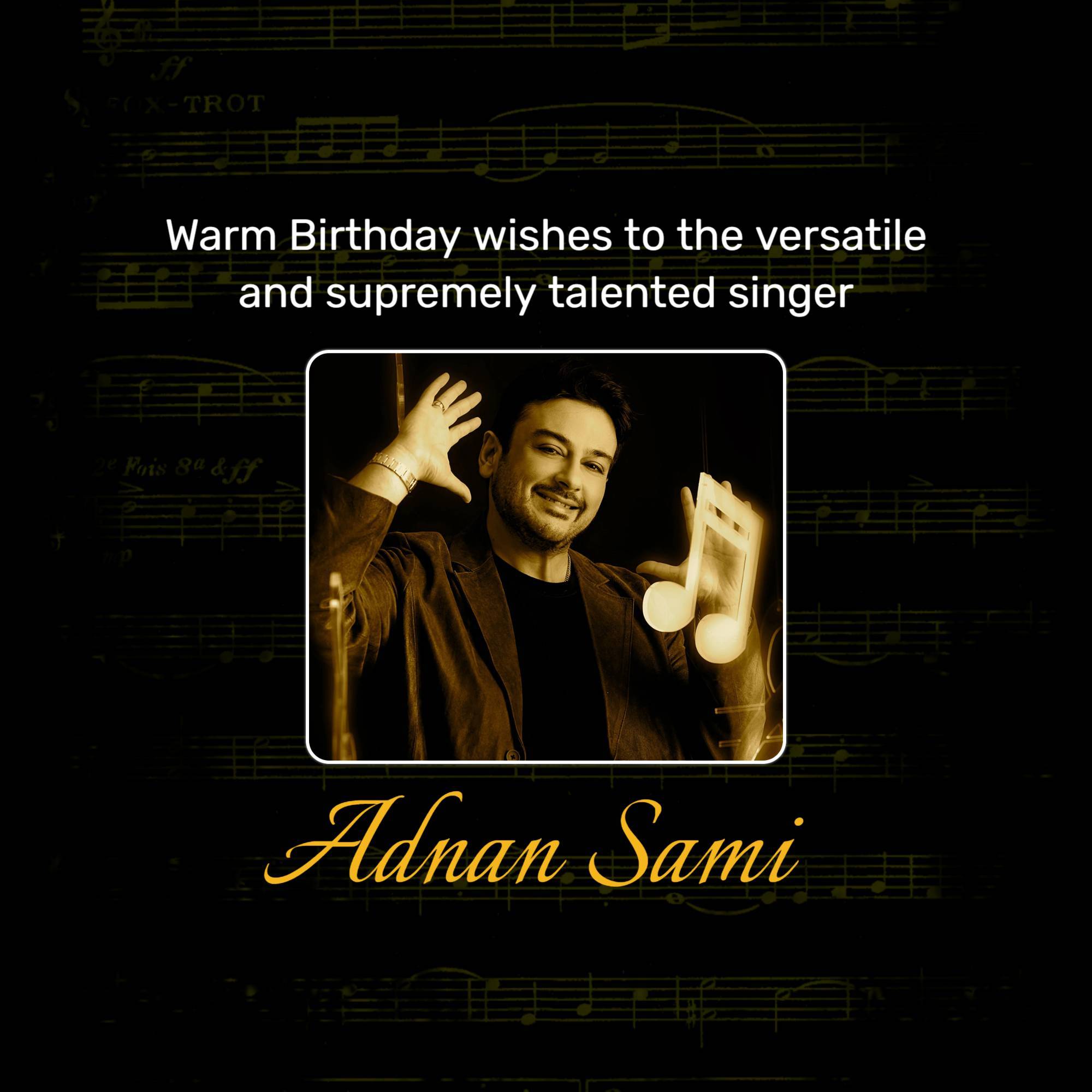Adnan Sami Birthday