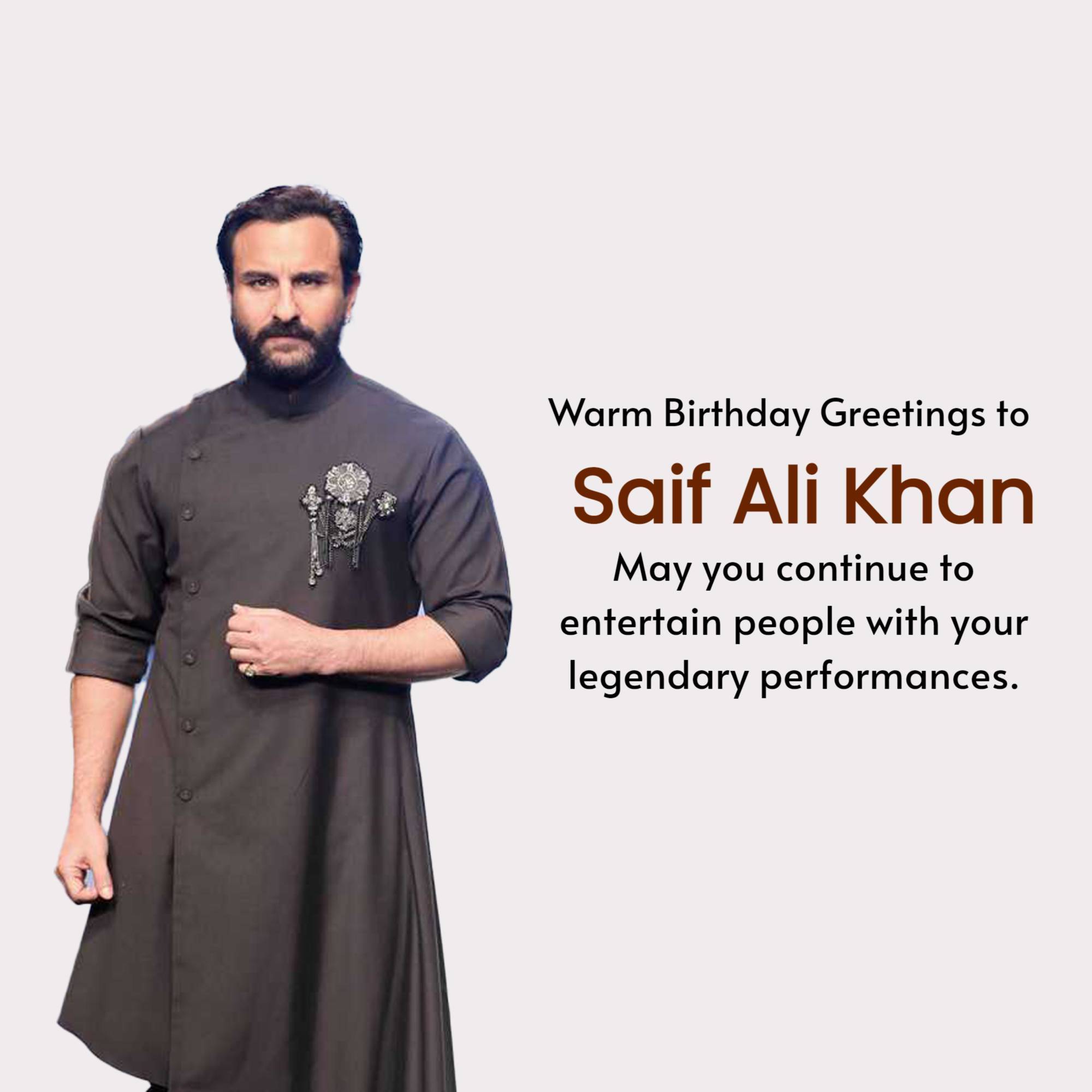 Saif Ali Khan Birthday