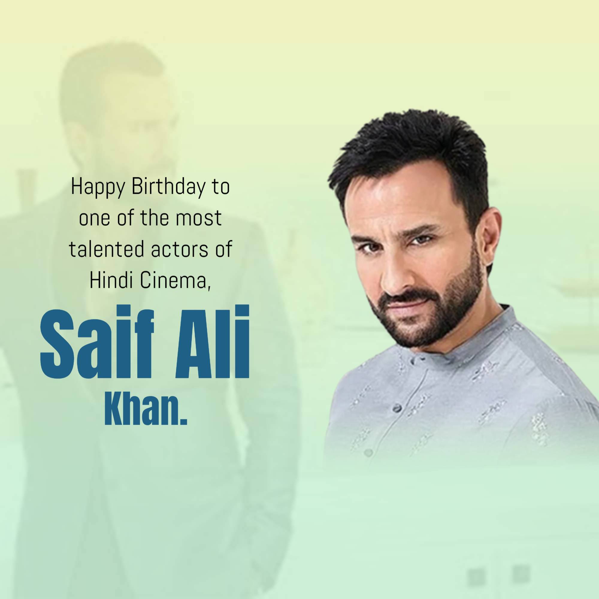 Saif Ali Khan Birthday