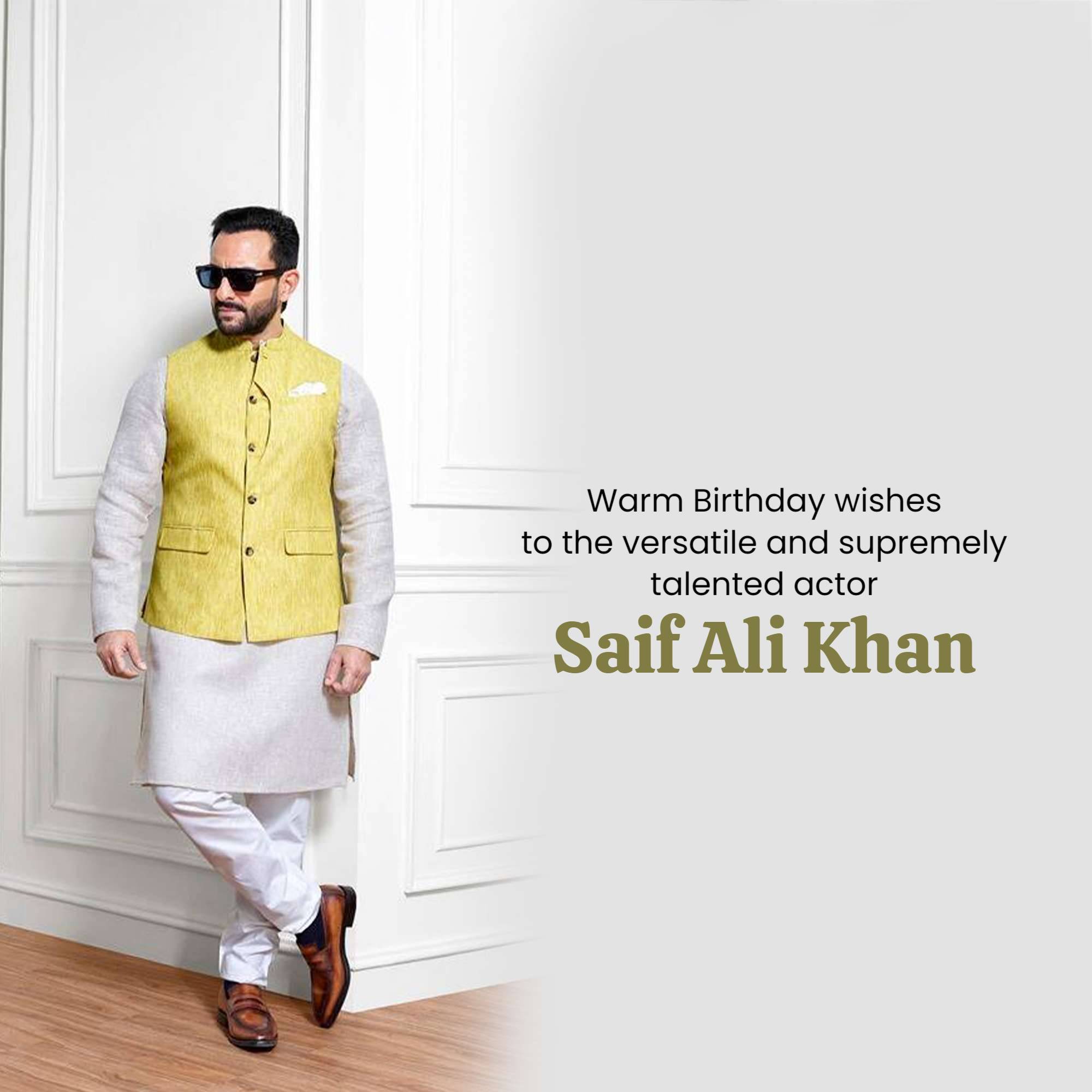 Saif Ali Khan Birthday