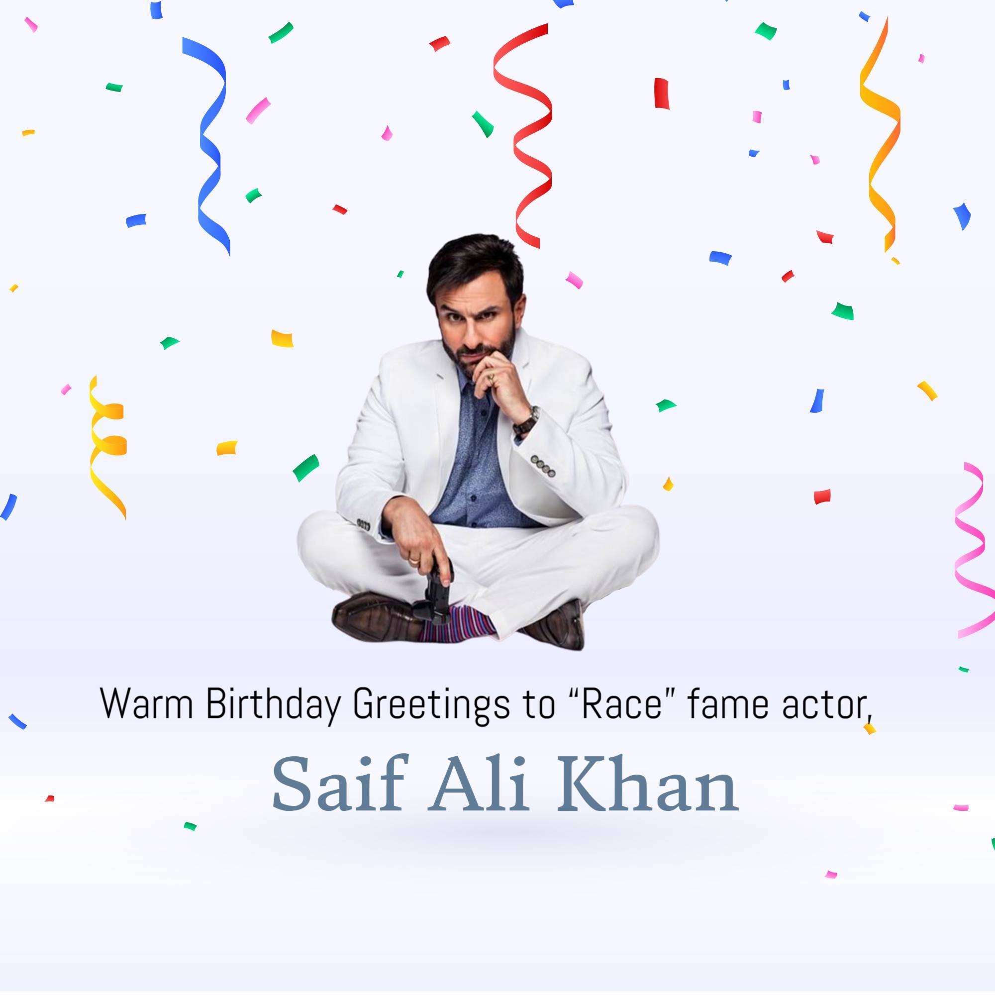 Saif Ali Khan Birthday