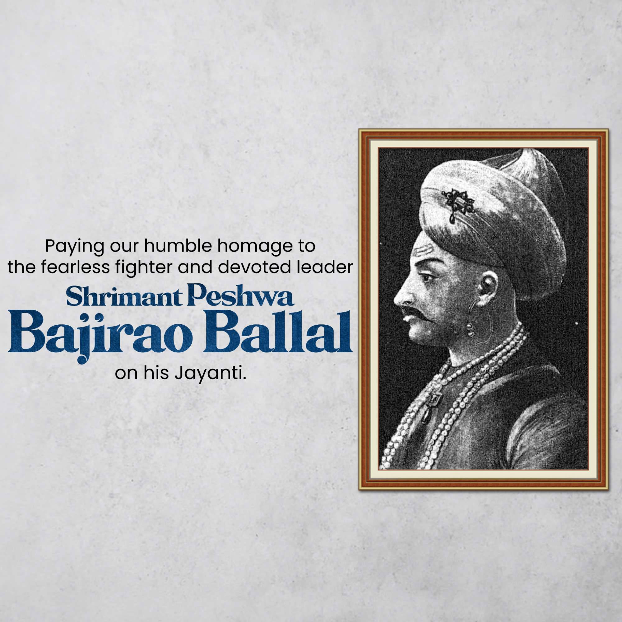 Baji Rao I Jayanti