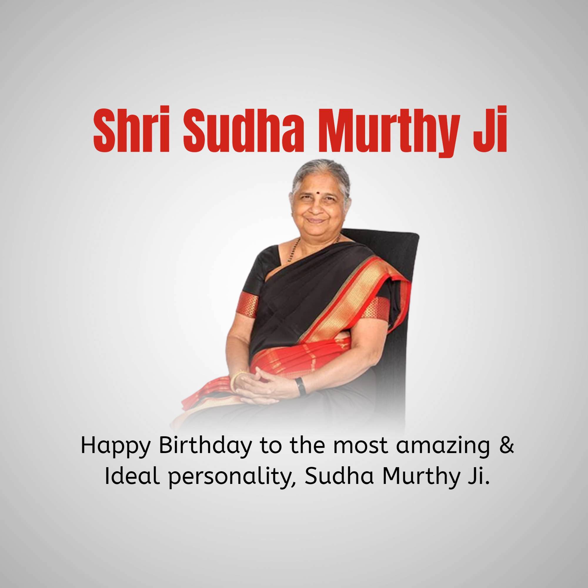 Sudha Murthy Birthday