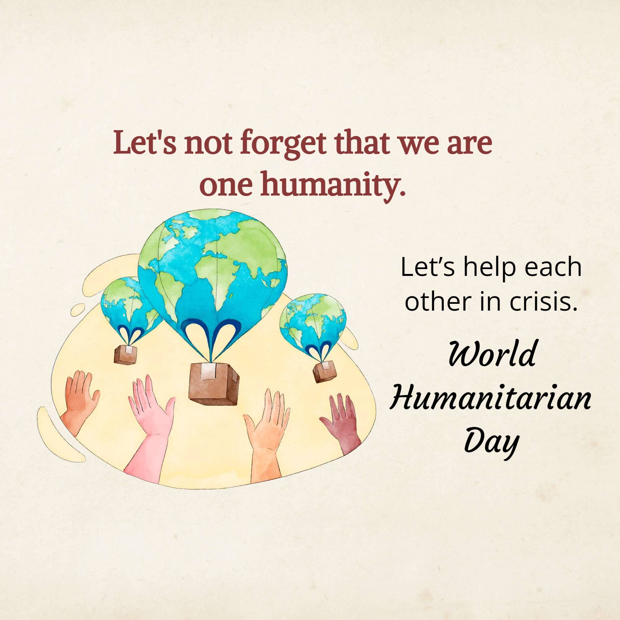 World Humanitarian Day