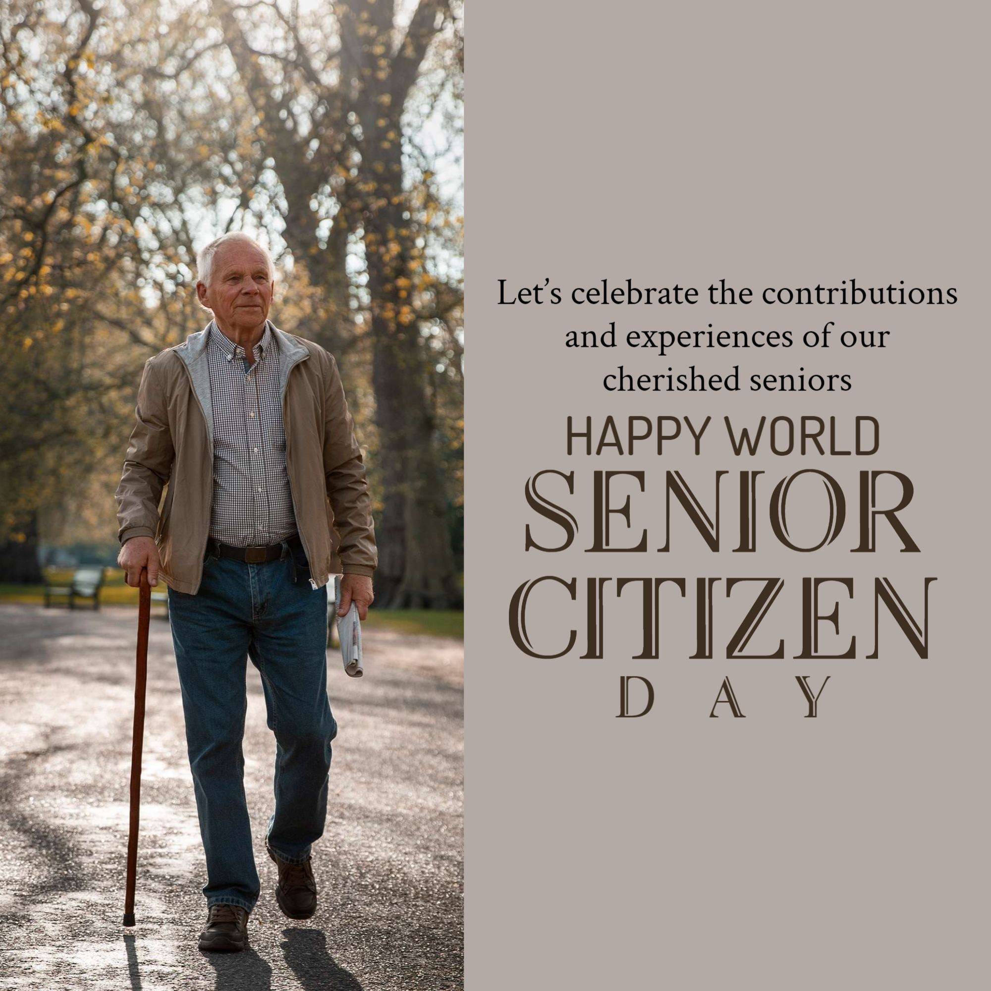 World Senior Citizen’s Day