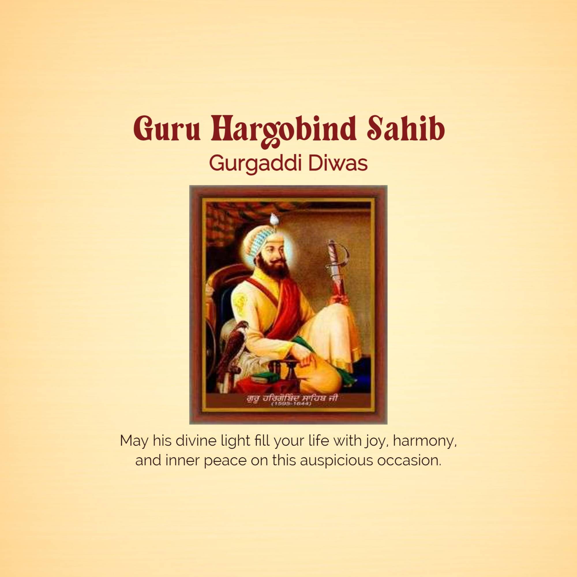 Guru Hargobind Sahib Gurgaddi Diwas