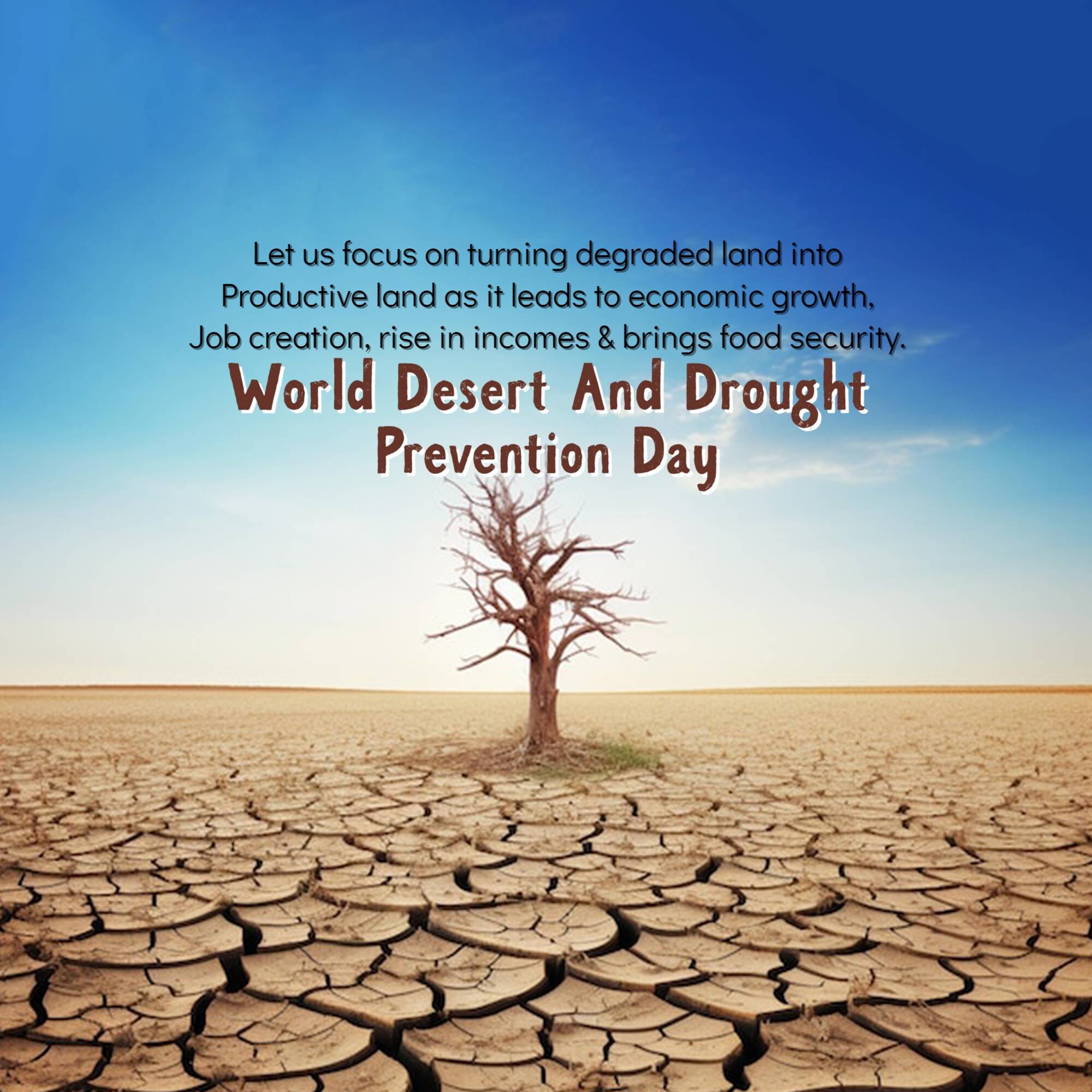 World Desert and Drought Prevention Day