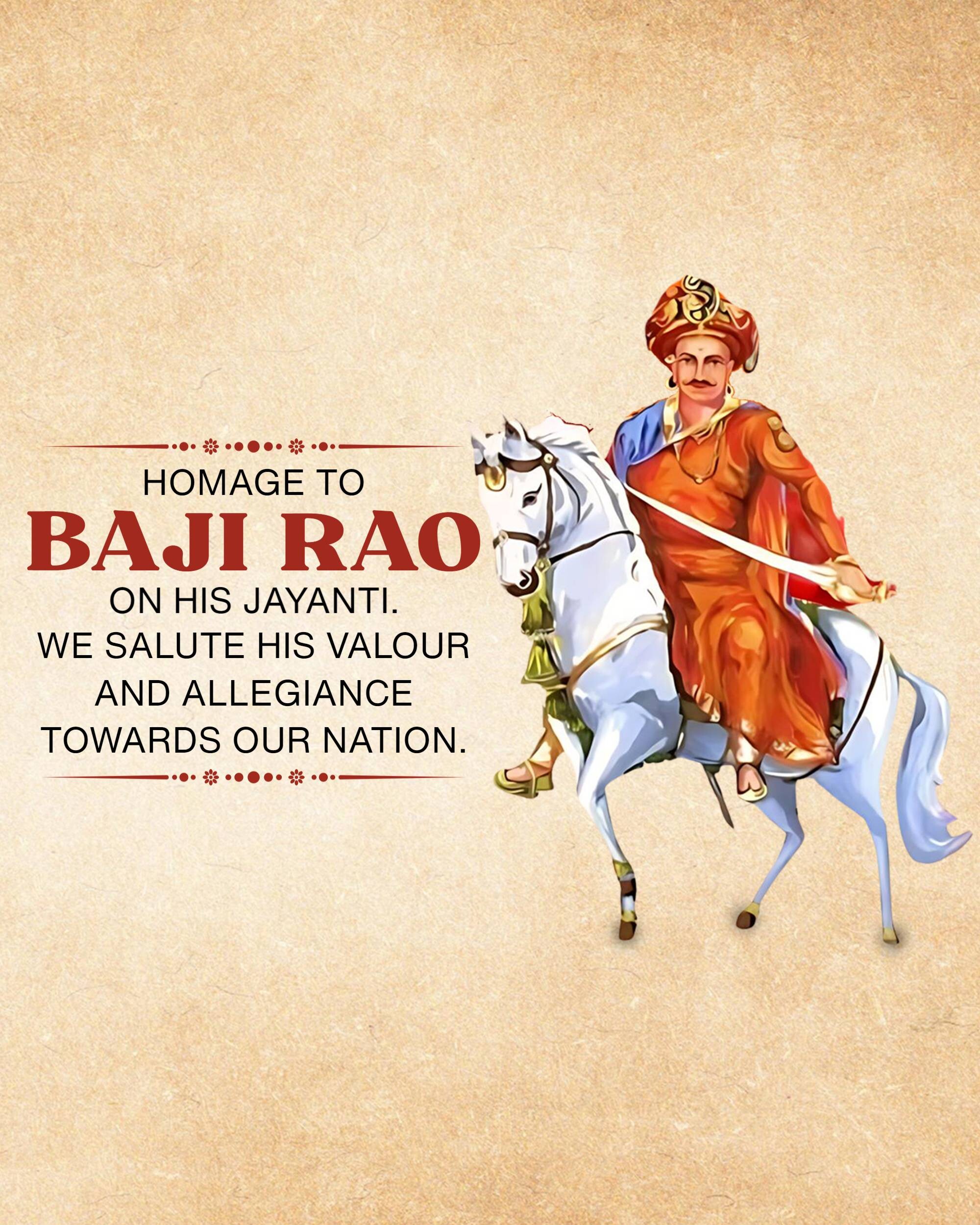 Baji Rao I Jayanti