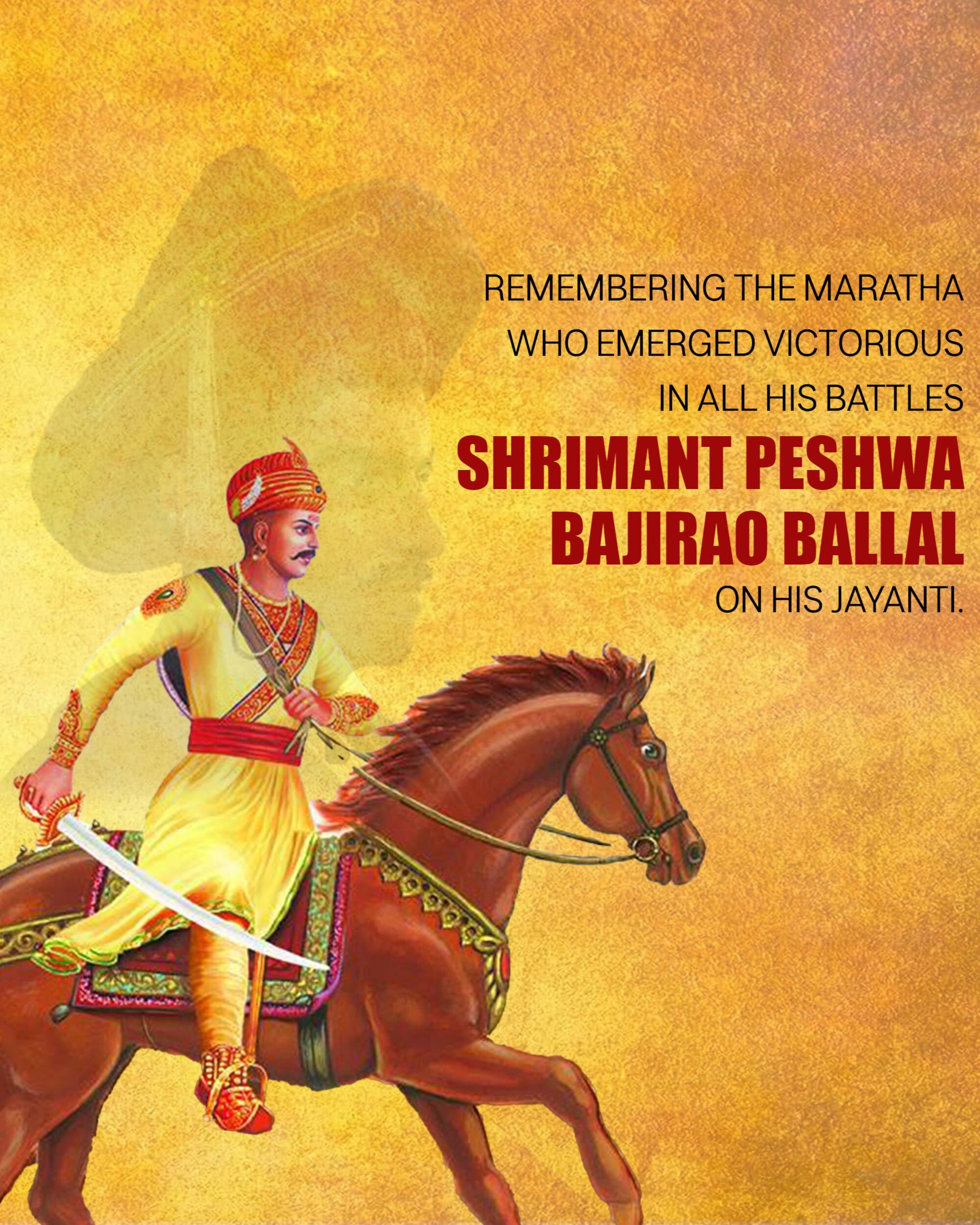 Baji Rao I Jayanti