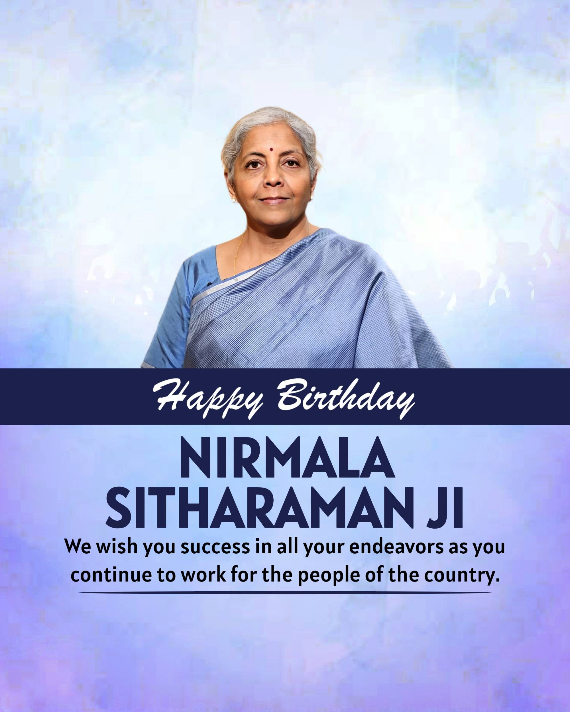 Nirmala Sitharaman Birthday