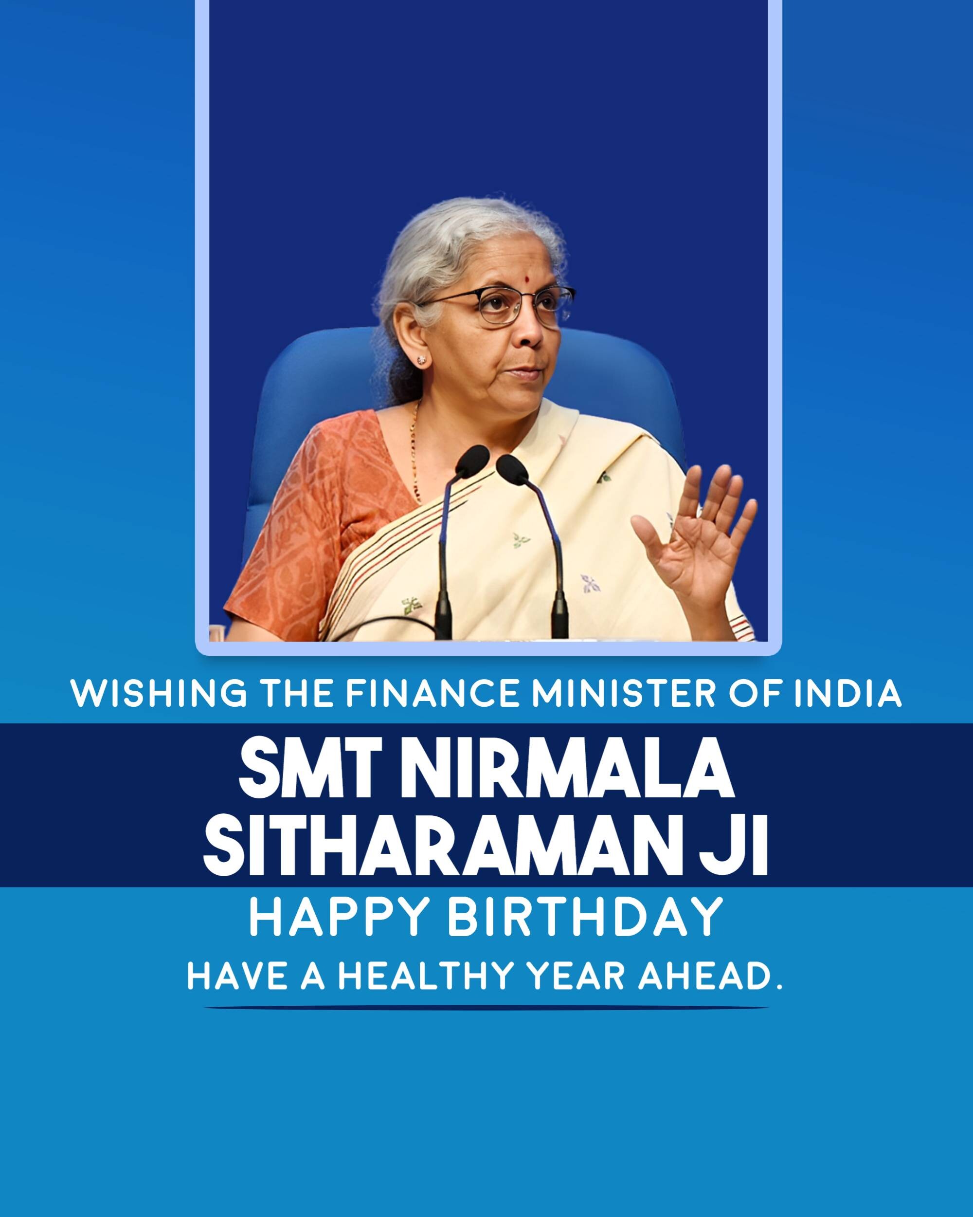 Nirmala Sitharaman Birthday