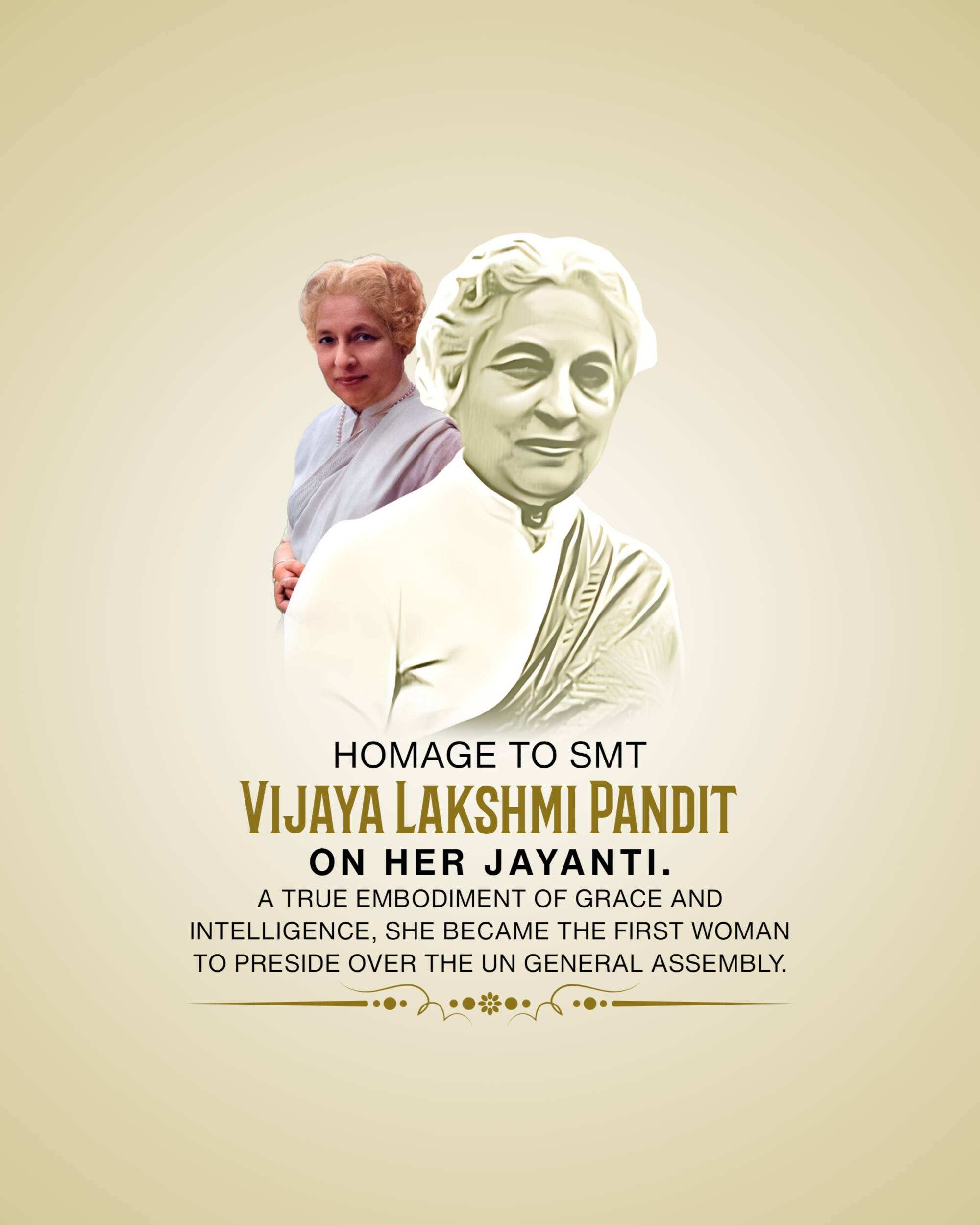 Vijaya Lakshmi Pandit Jayanti