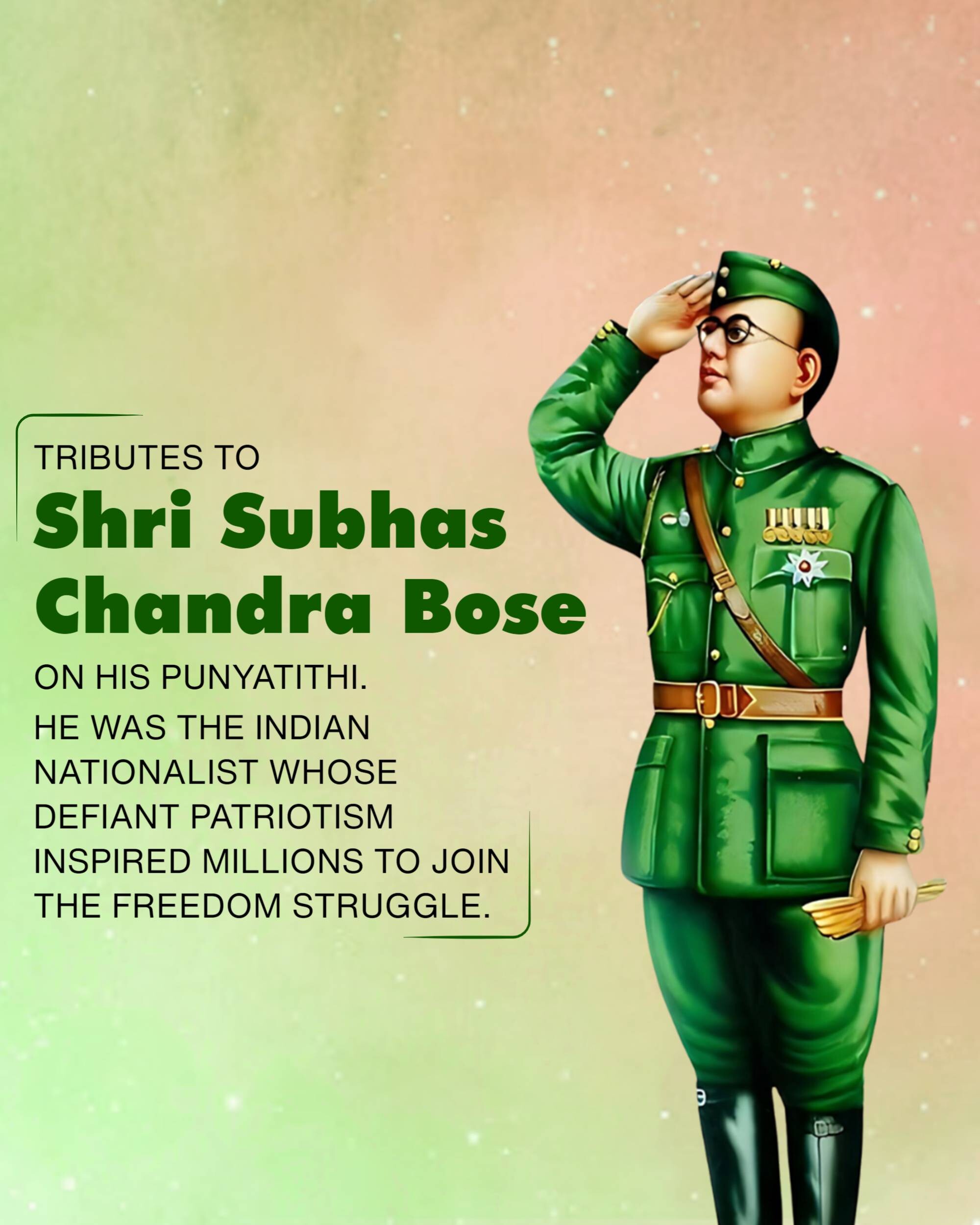 Subhas Chandra Bose Punyatithi