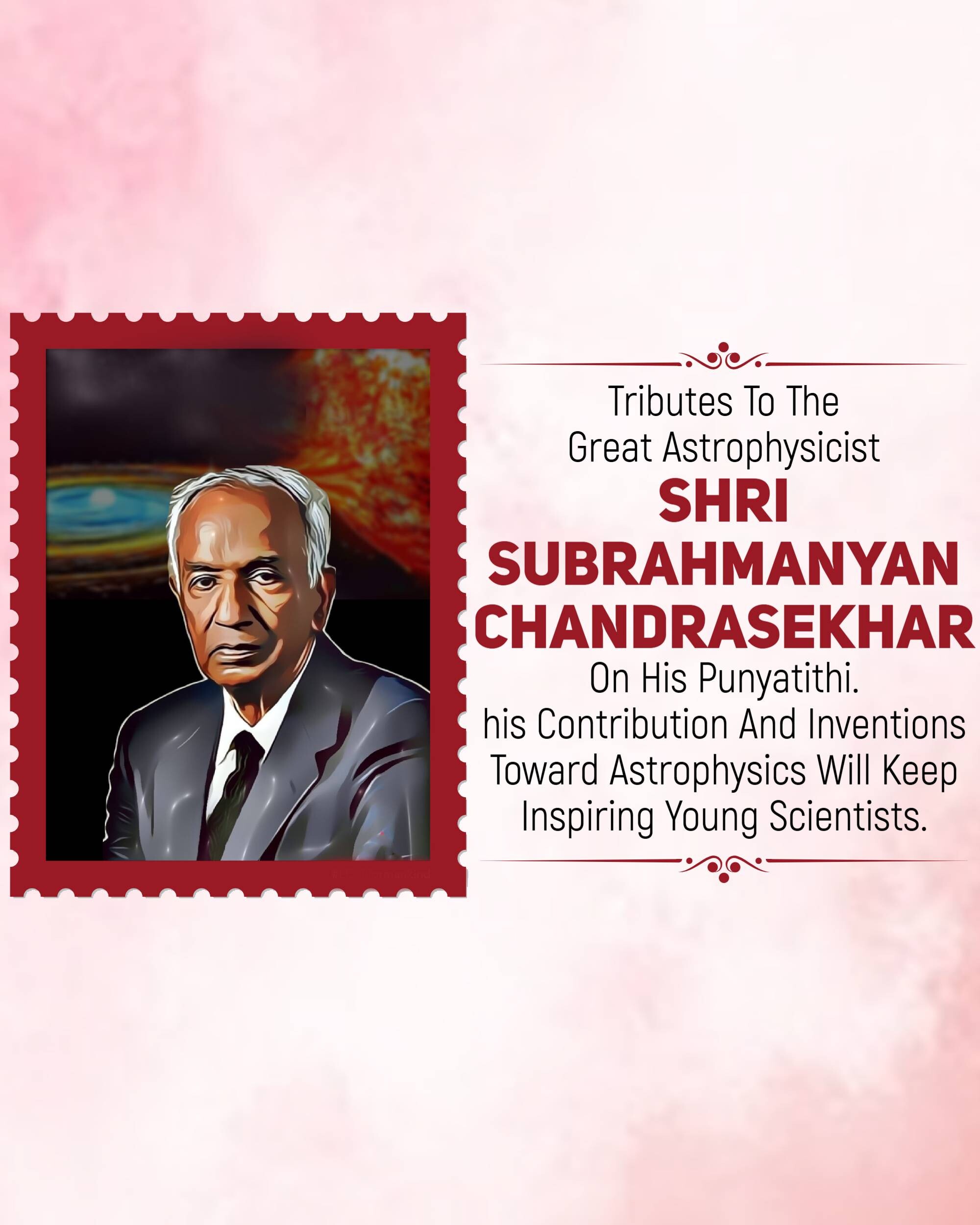 Subrahmanyan Chandrasekhar Punyatithi