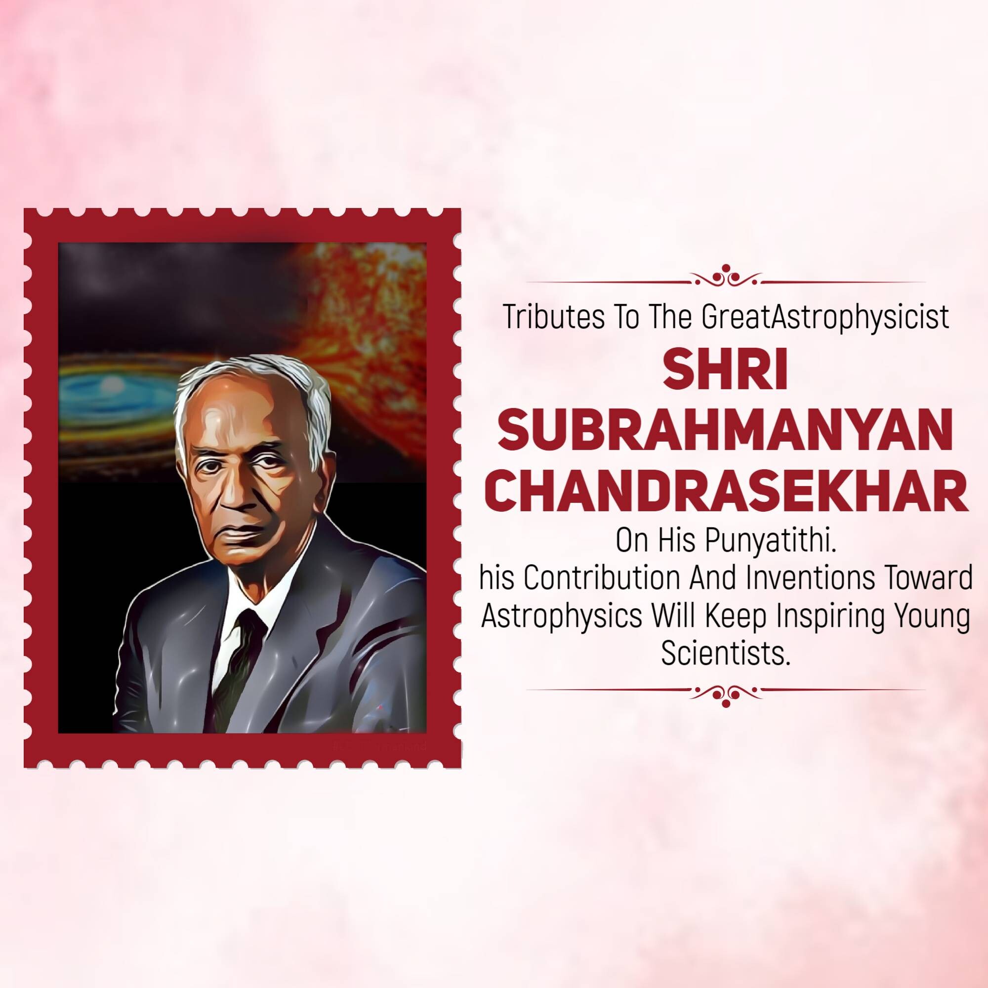 Subrahmanyan Chandrasekhar Punyatithi