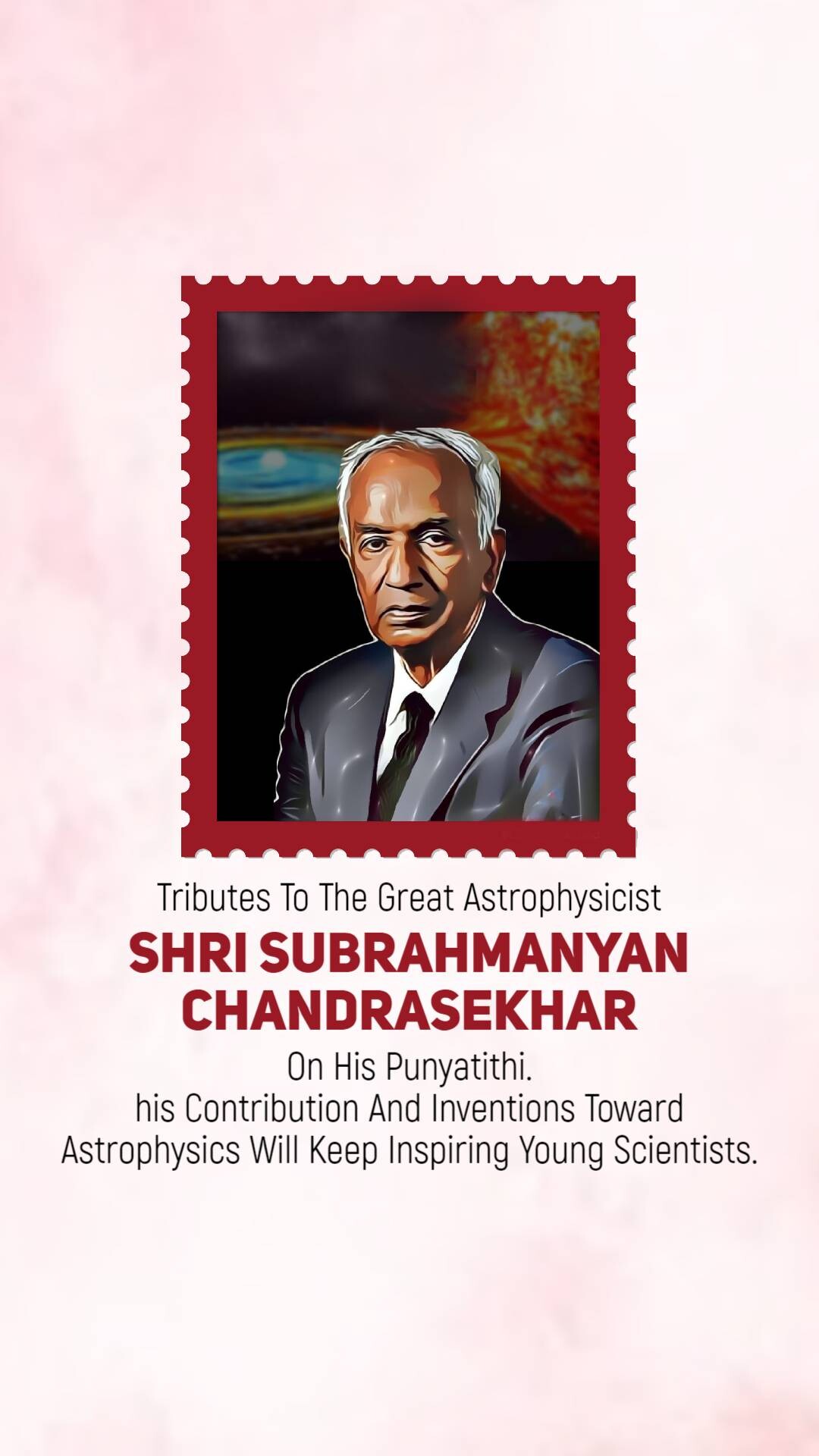 Subrahmanyan Chandrasekhar Punyatithi