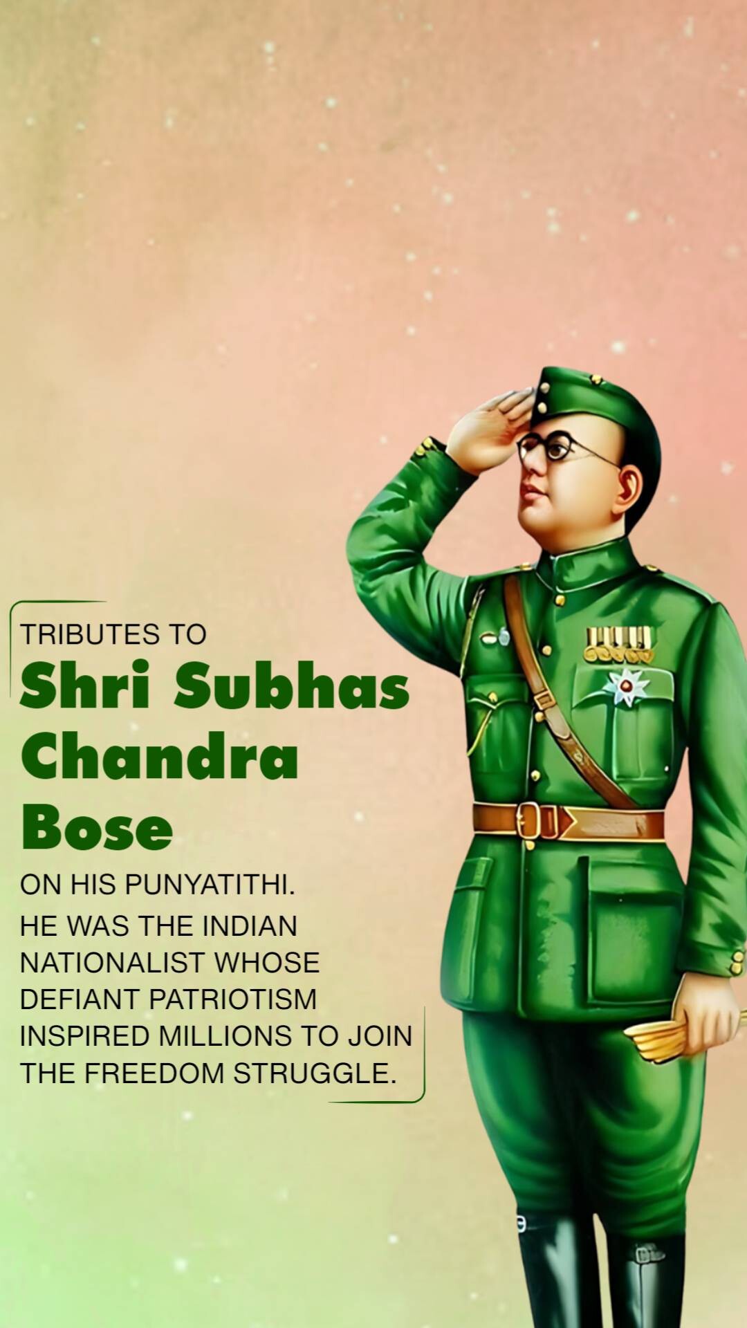 Subhas Chandra Bose Punyatithi