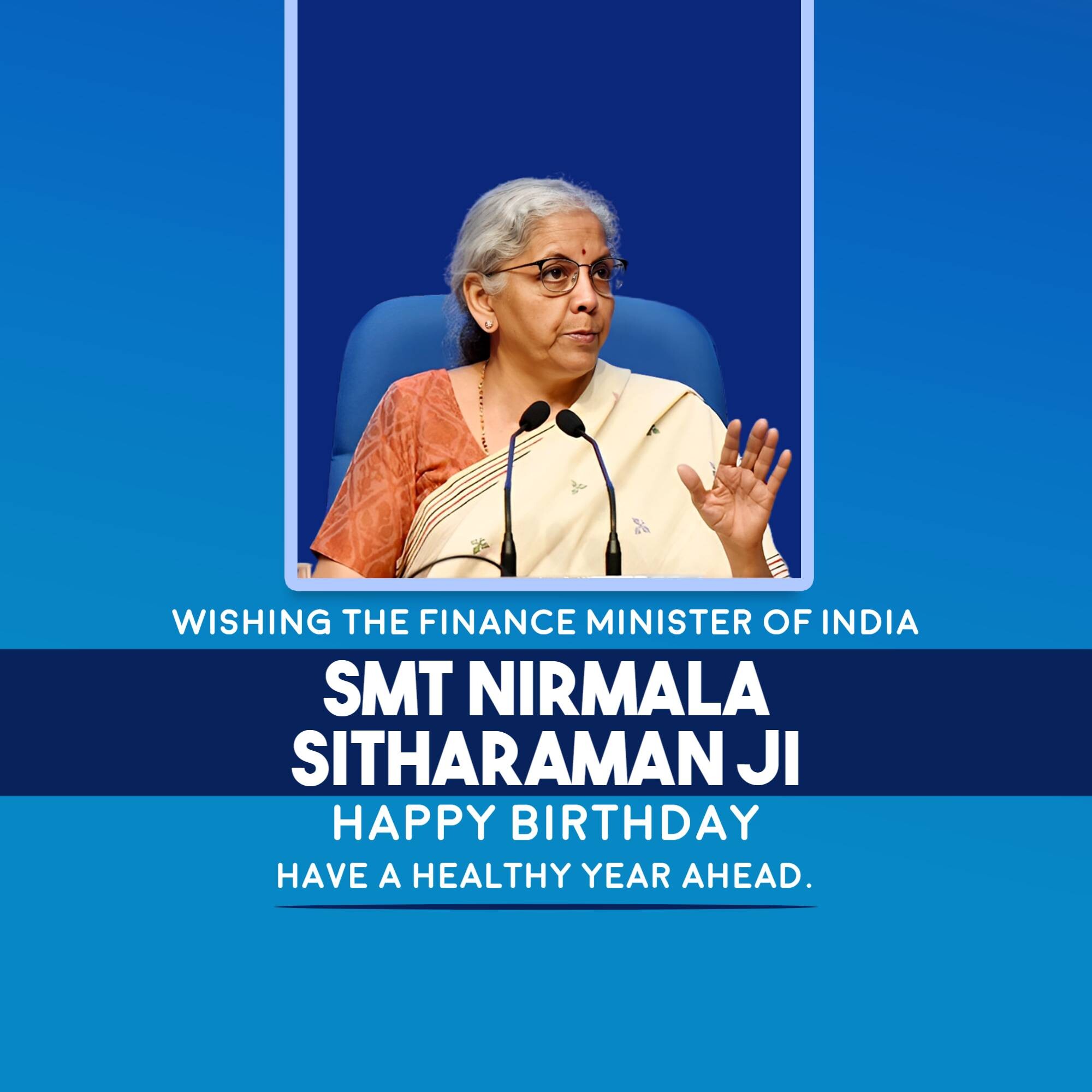 Nirmala Sitharaman Birthday