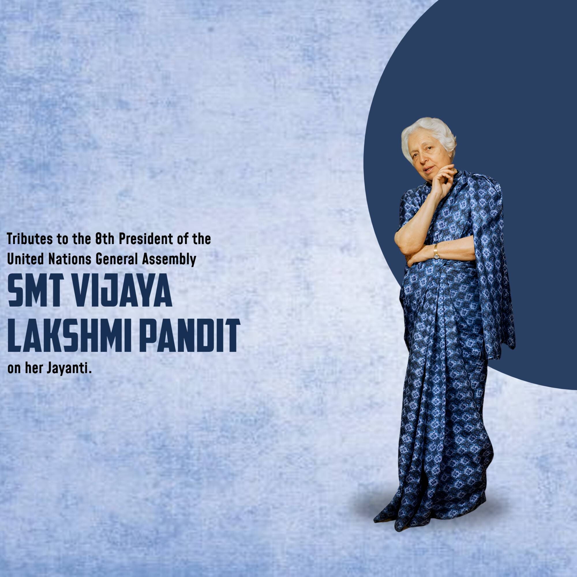 Vijaya Lakshmi Pandit Jayanti
