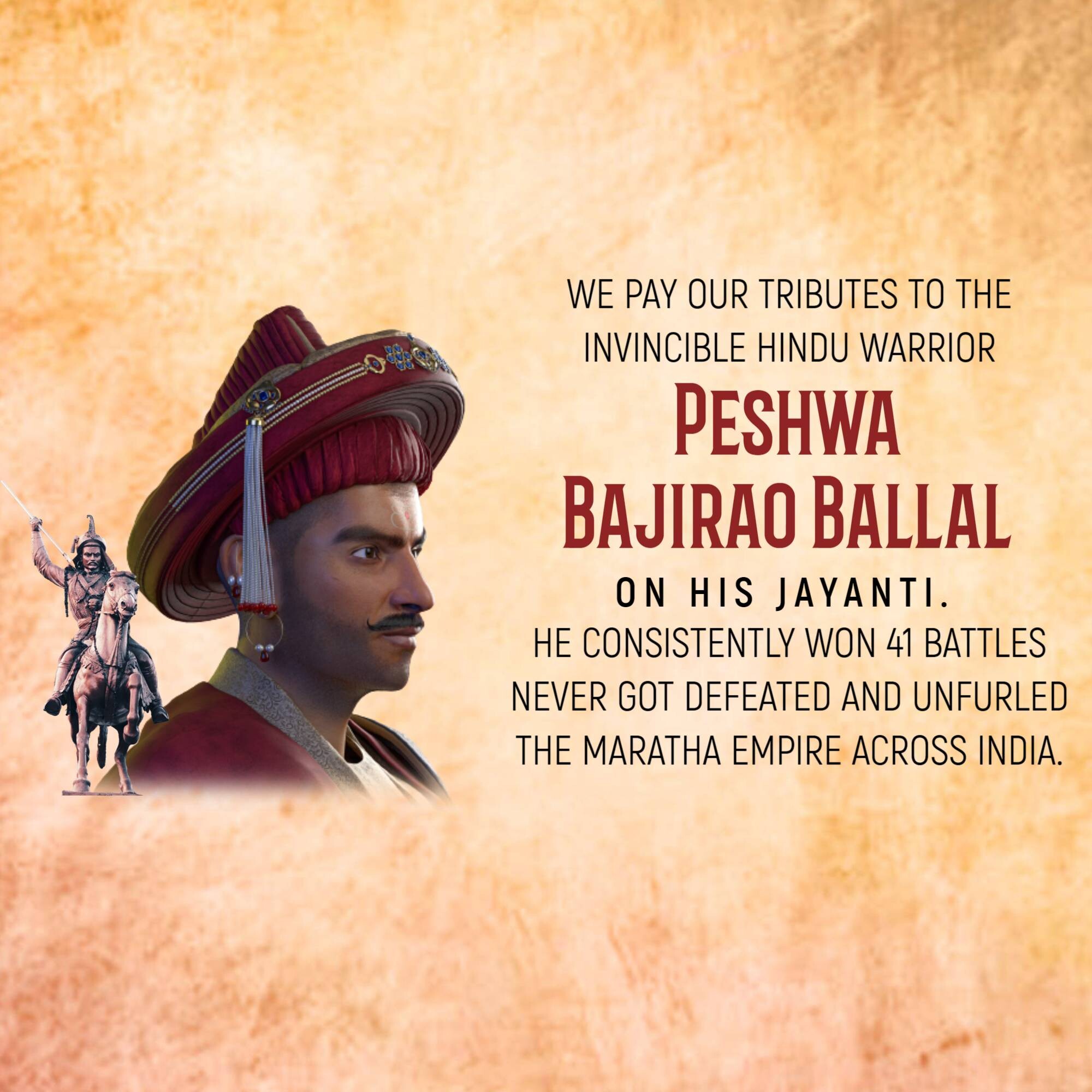 Baji Rao I Jayanti