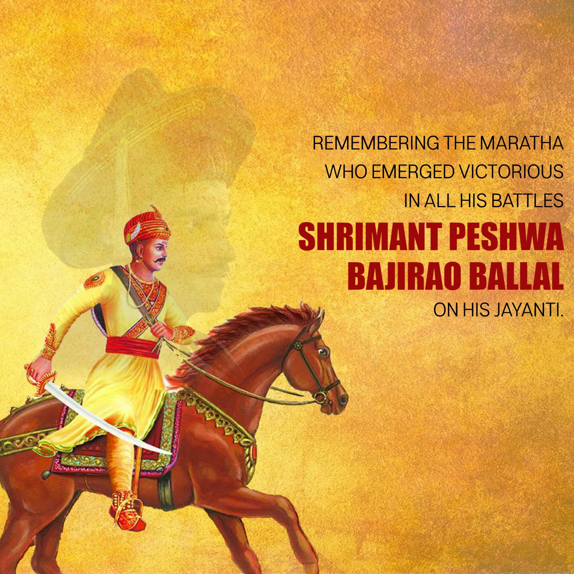 Baji Rao I Jayanti