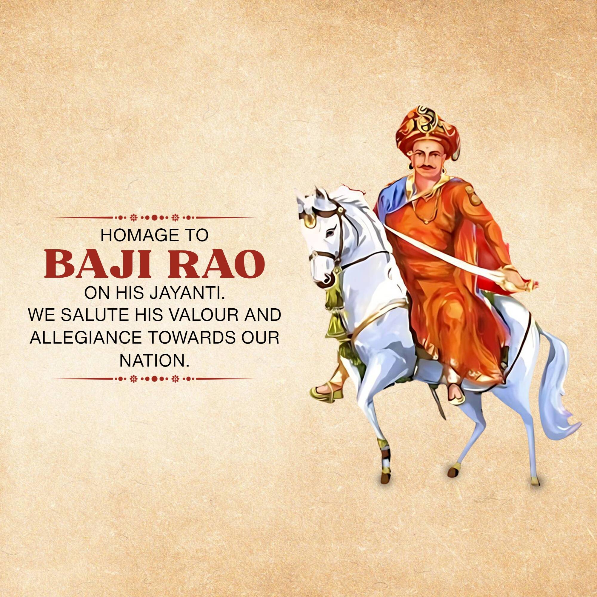Baji Rao I Jayanti