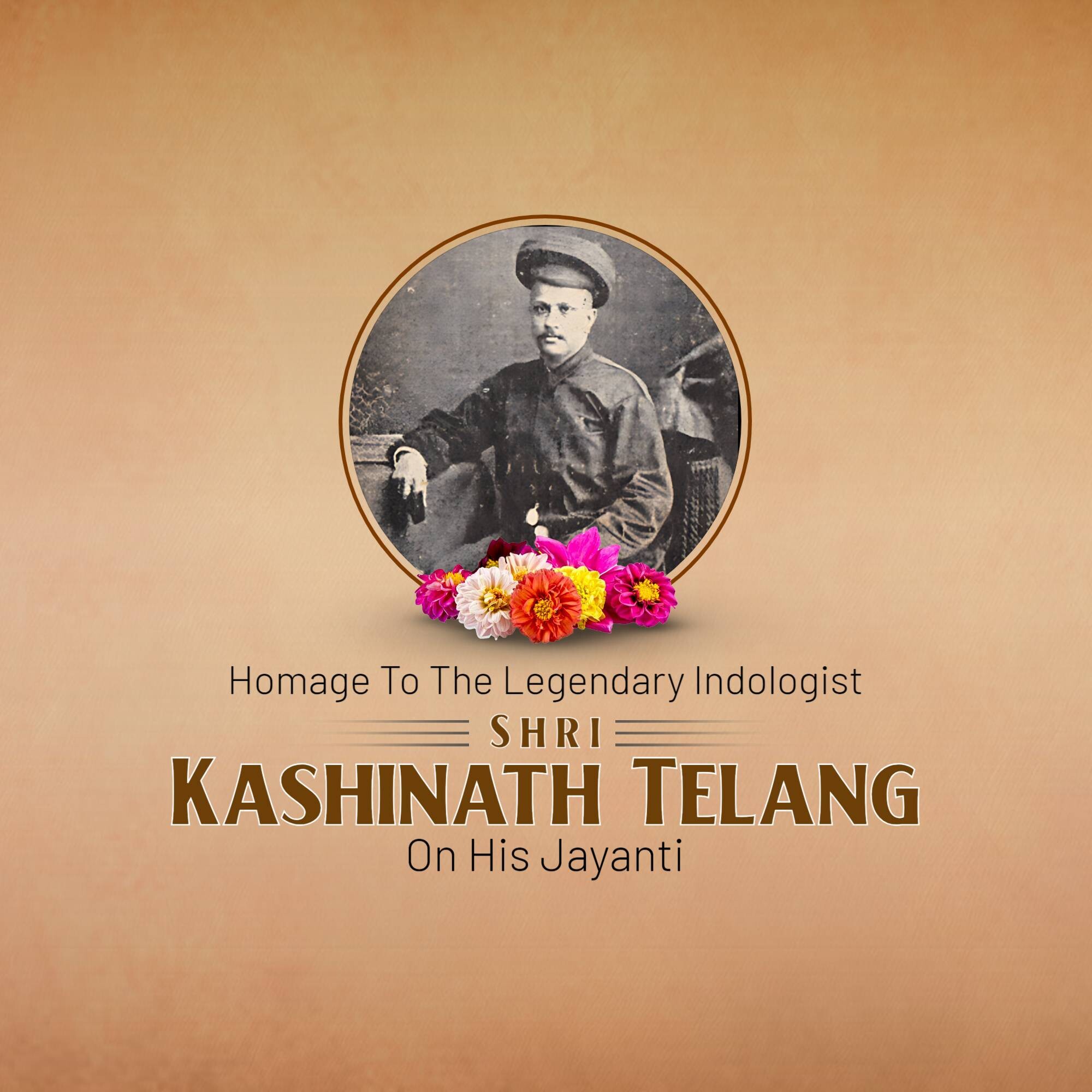 Kashinath Trimbak Telang Jayanti