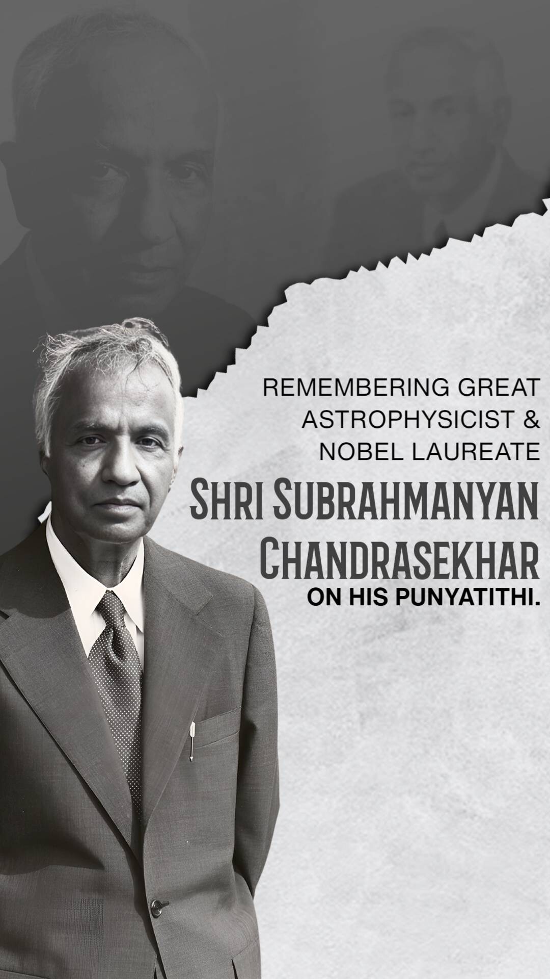 Subrahmanyan Chandrasekhar Punyatithi