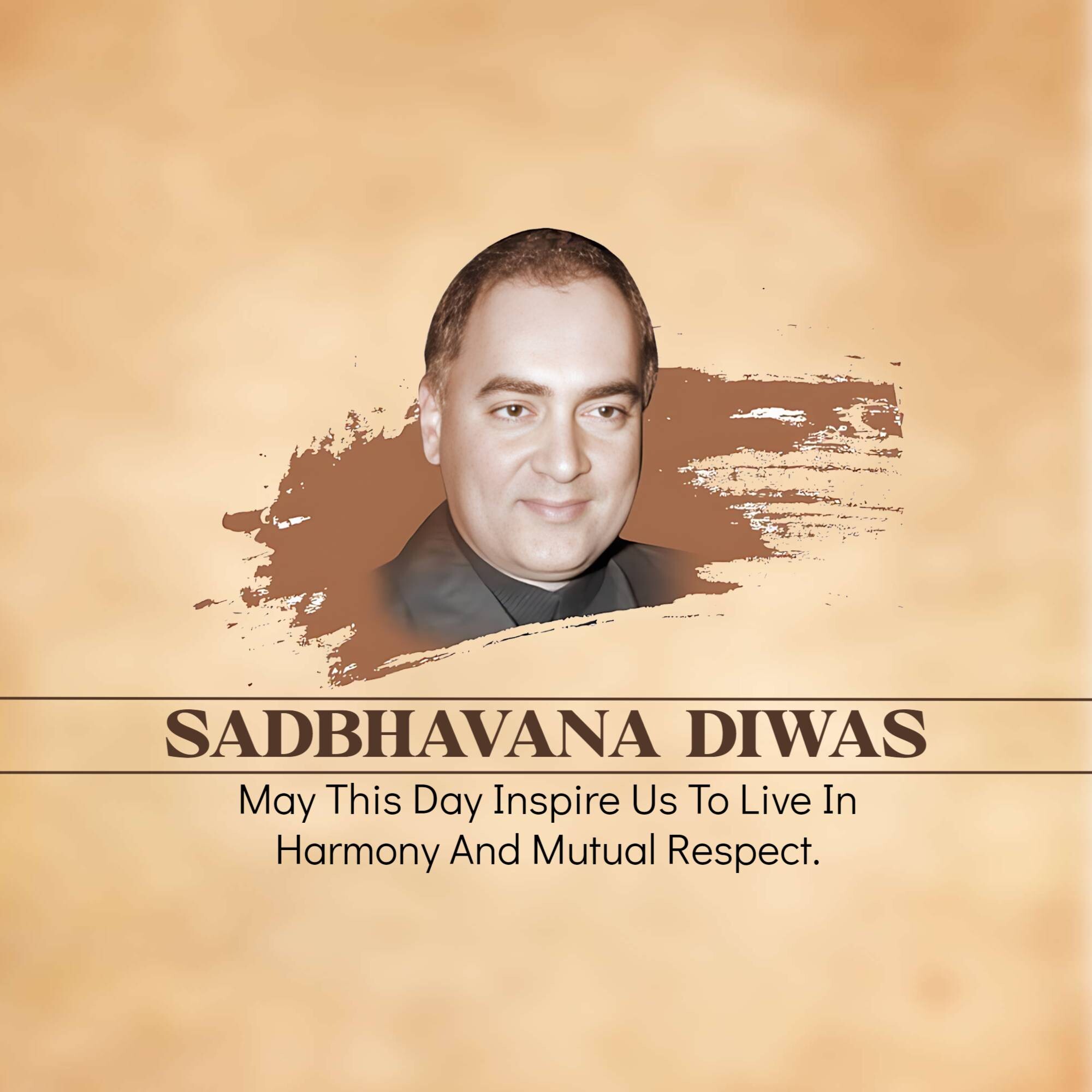 Sadbhavana Diwas