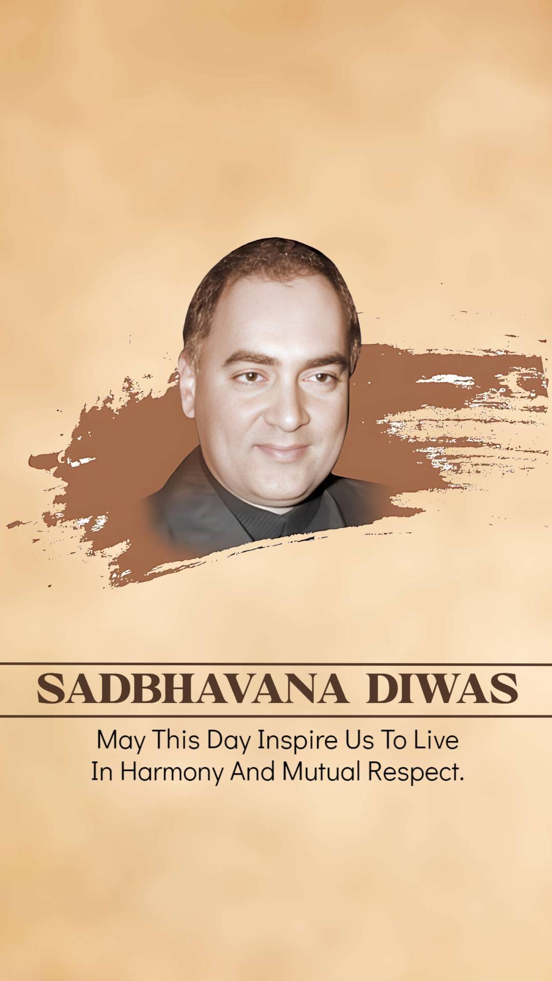 Sadbhavana Diwas