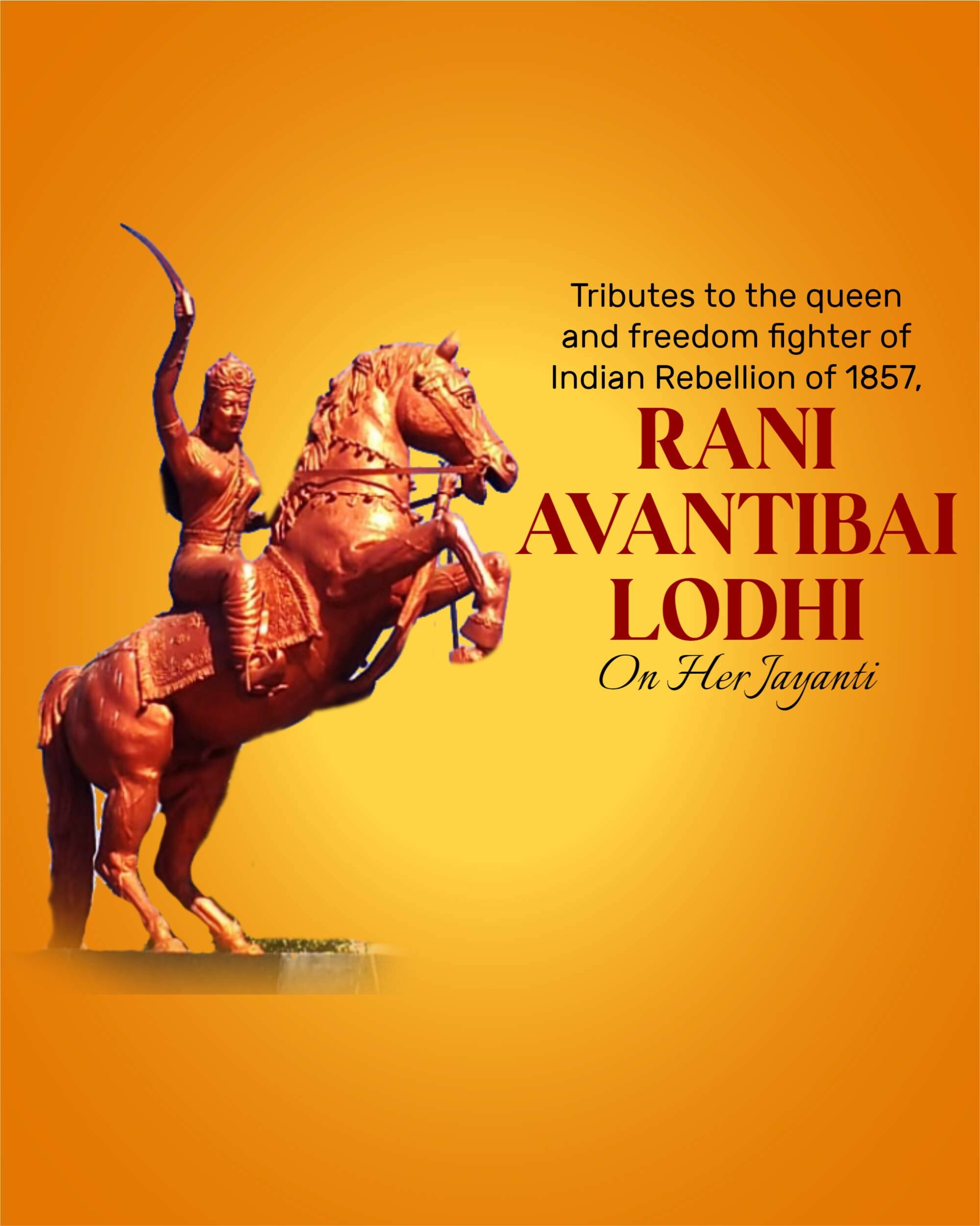 Rani Avantibai Lodhi Jayanti