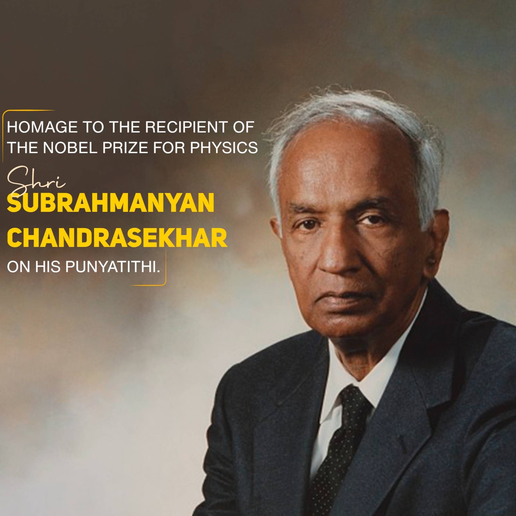 Subrahmanyan Chandrasekhar Punyatithi