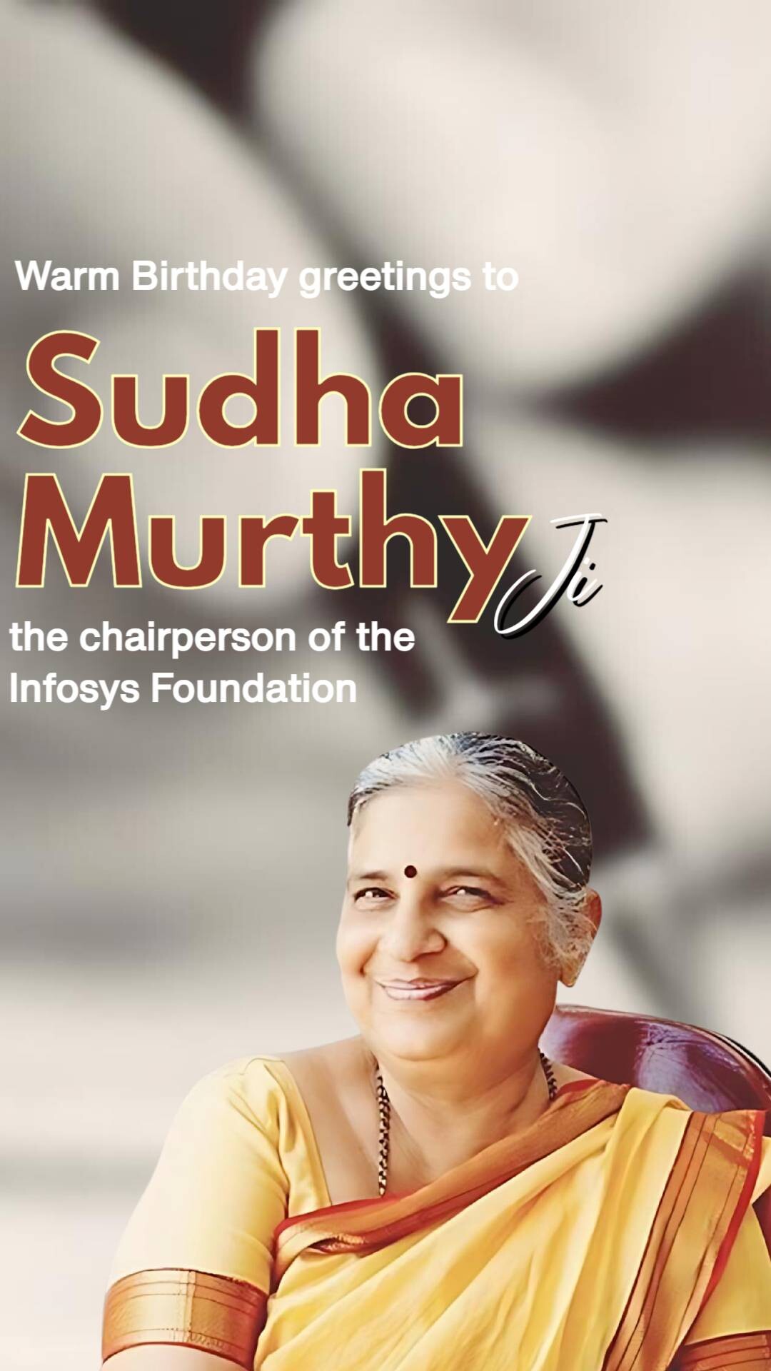Sudha Murthy Birthday