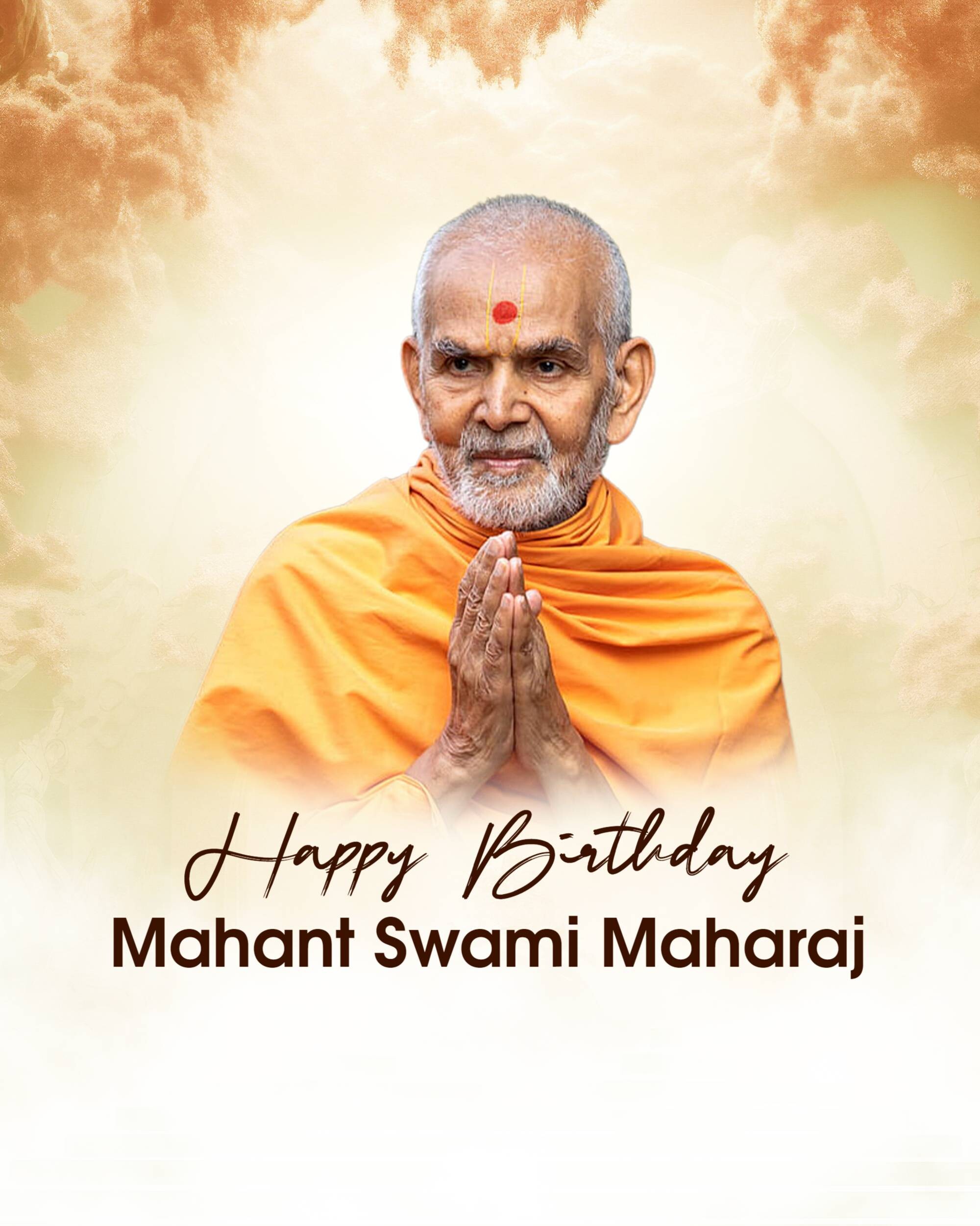 Mahant Swami Maharaj Birthday