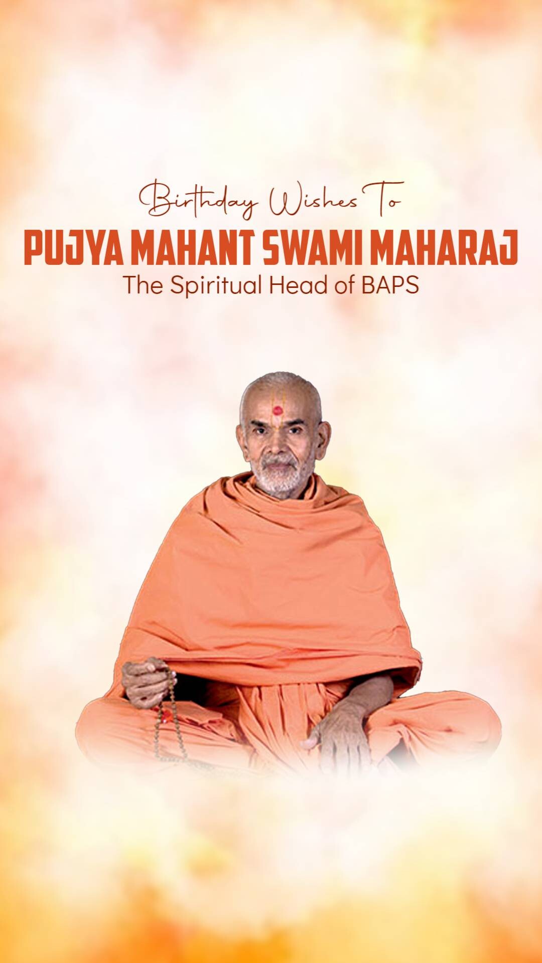 Mahant Swami Maharaj Birthday