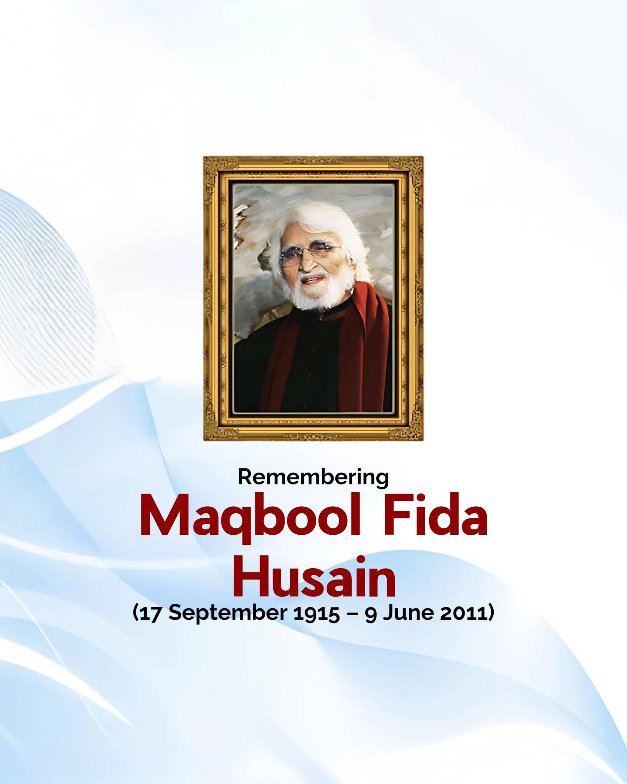 M. F. Husain Jayanti