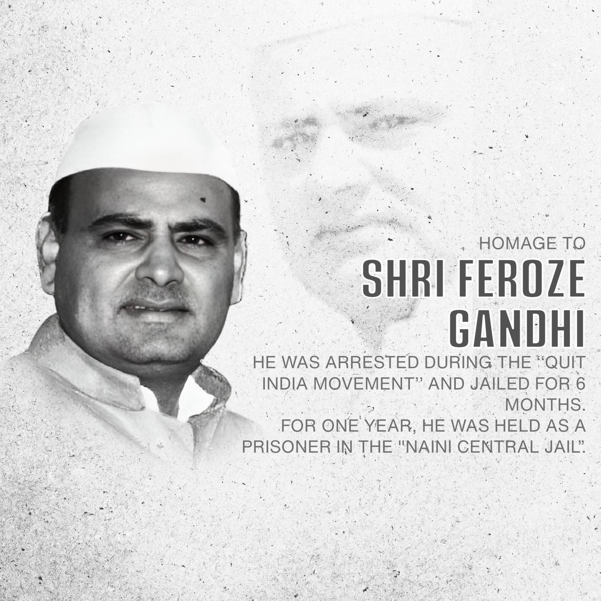 Feroze Gandhi Jayanti