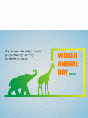World Animal Day