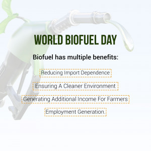 World Biofuel Day