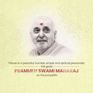 Pramukh Swami Maharaj Punyatithi